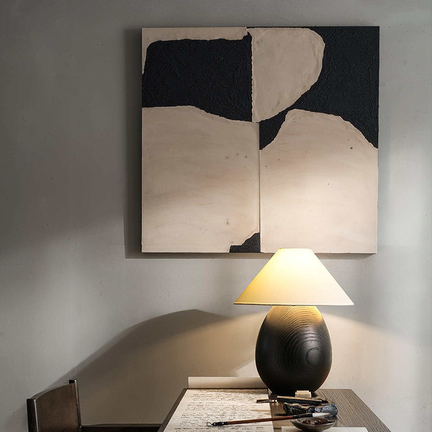Mountain Wood Table Lamp - Blowlighting