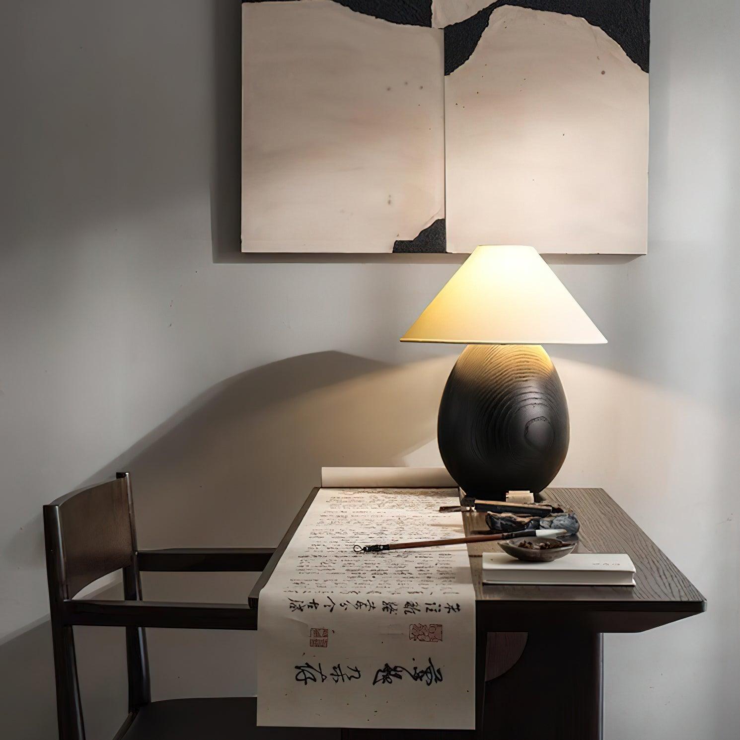 Mountain Wood Table Lamp - Blowlighting