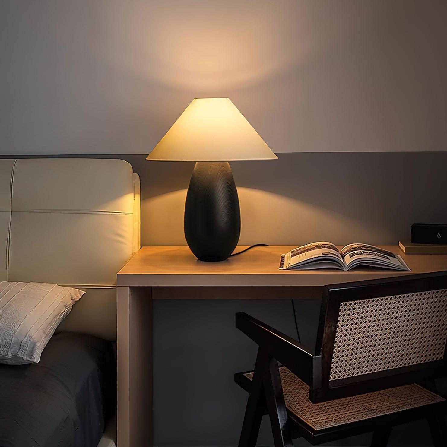 Mountain Wood Table Lamp - Blowlighting
