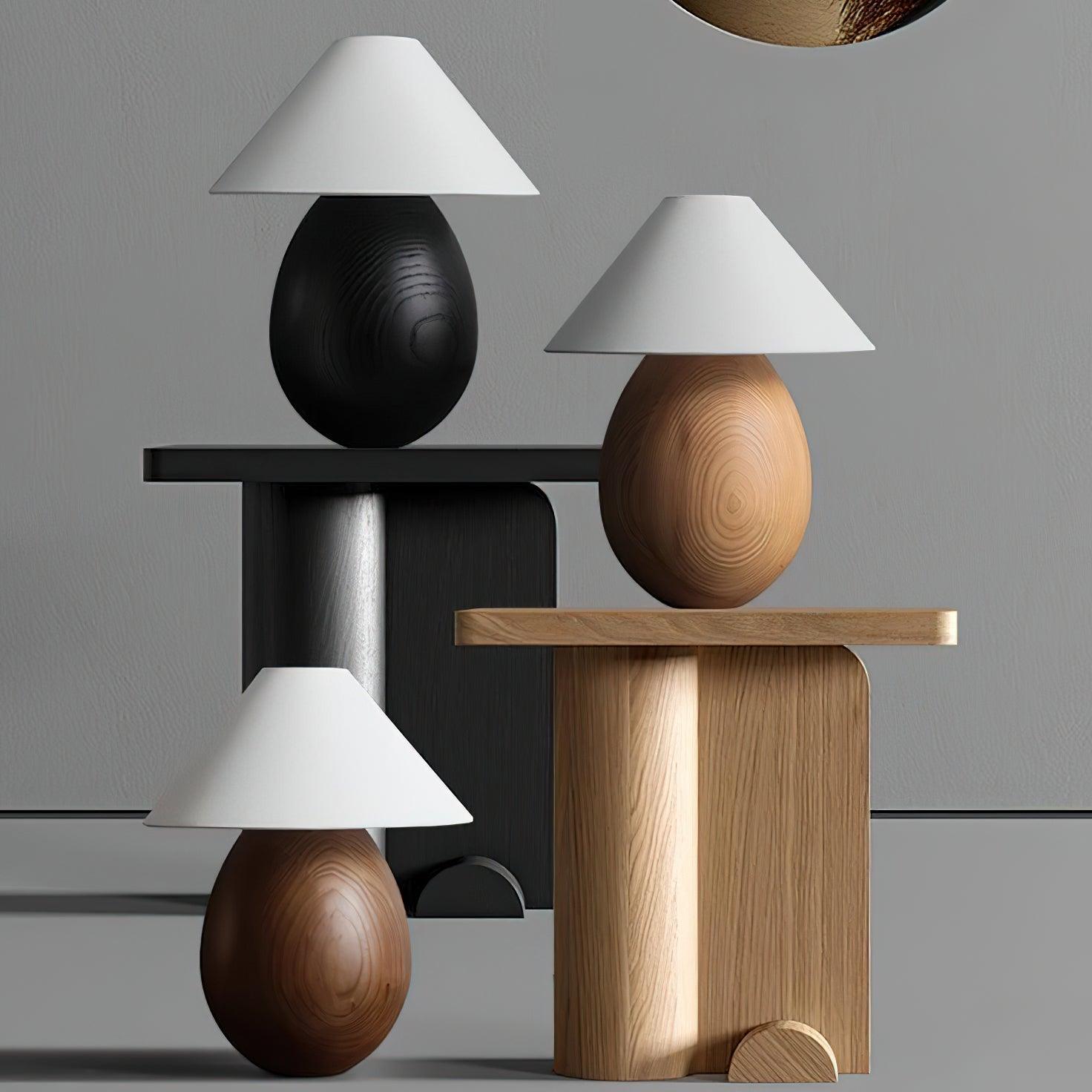 Mountain Wood Table Lamp - Blowlighting