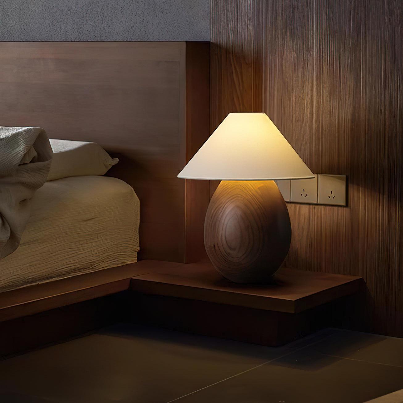 Mountain Wood Table Lamp - Blowlighting