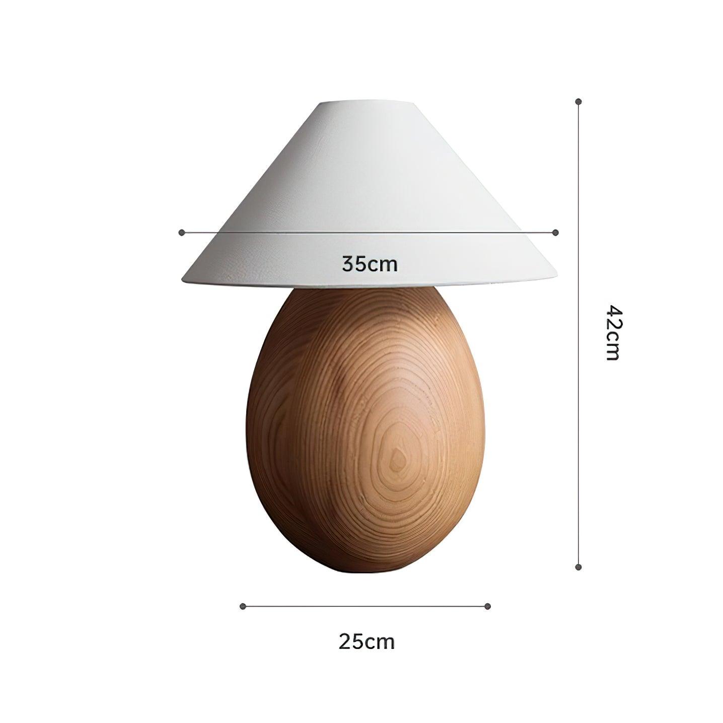 Mountain Wood Table Lamp - Blowlighting