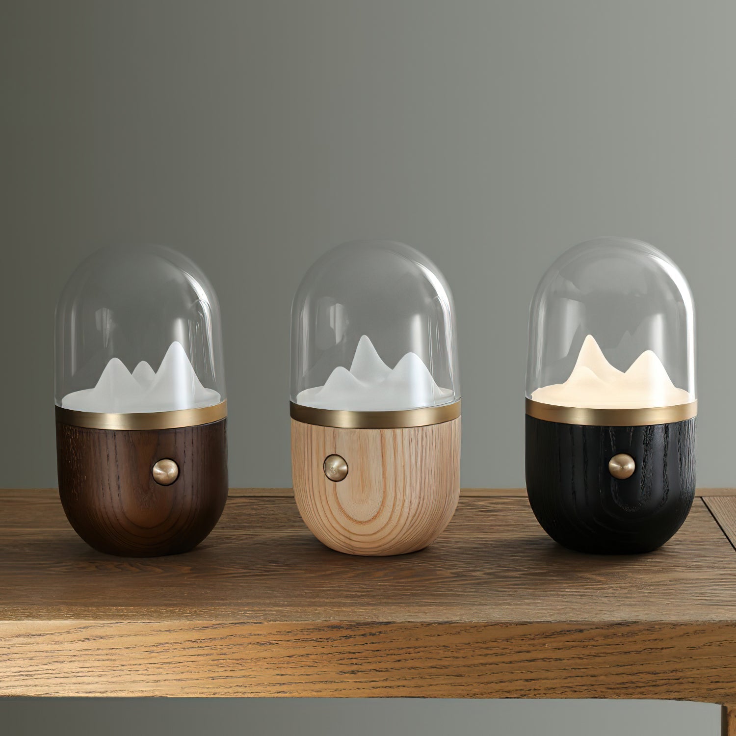Mountain Peak Night Table Lamp - Blowlighting