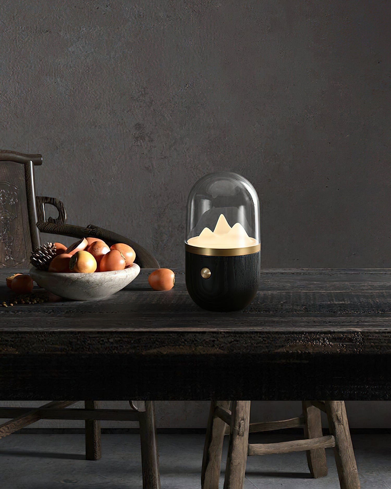 Mountain Peak Night Table Lamp - Blowlighting