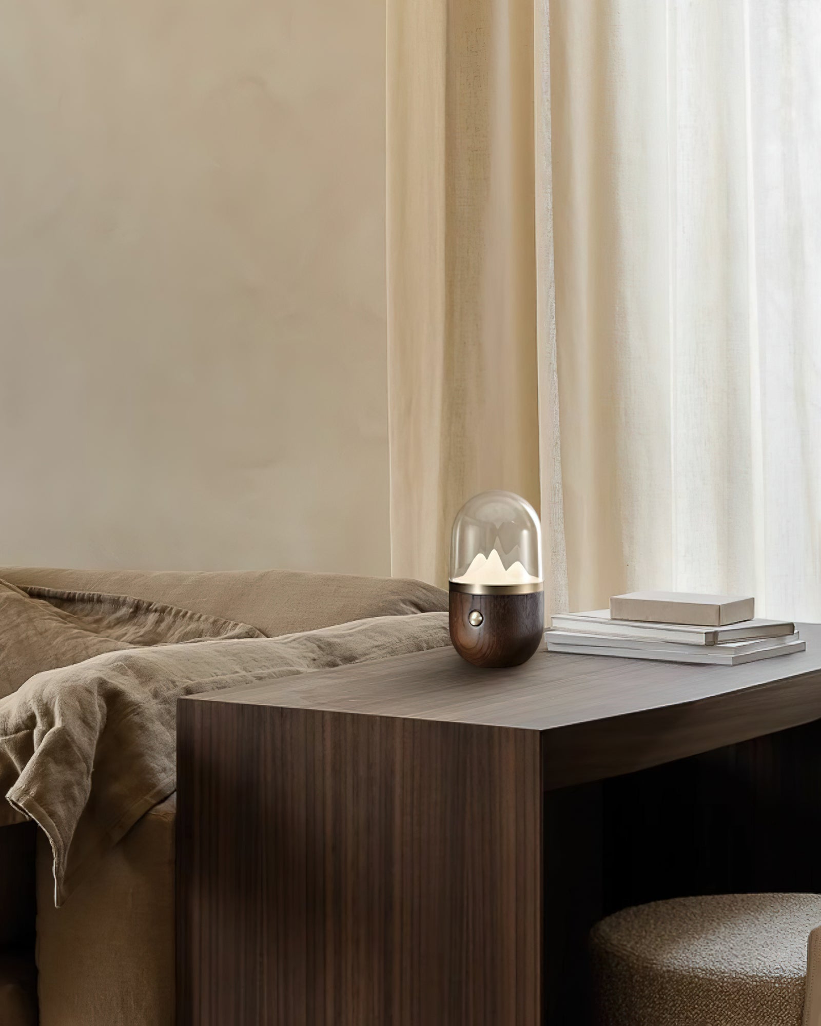 Mountain Peak Night Table Lamp - Blowlighting