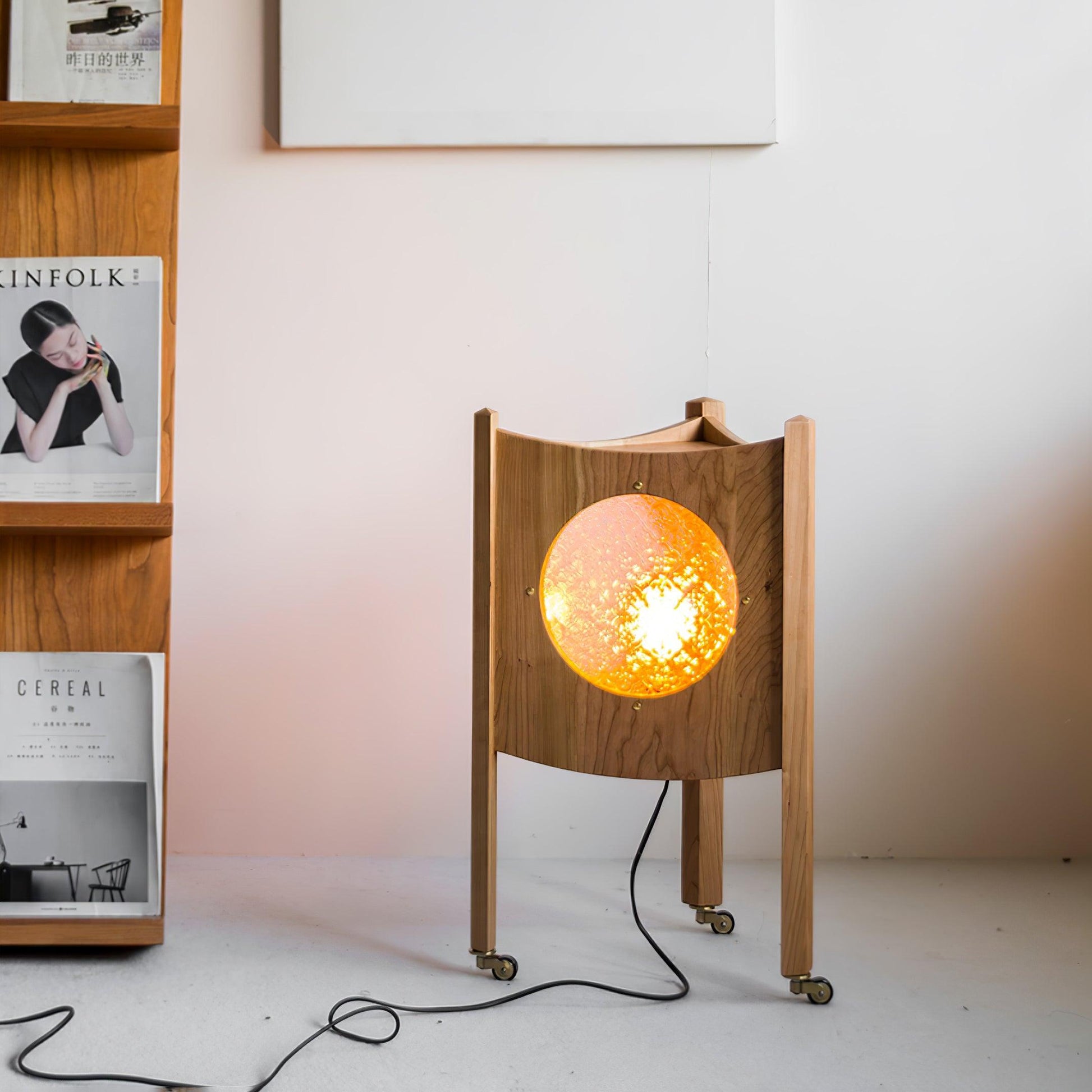 Liorenth Wooden Panel Floor Lamp - Blowlighting