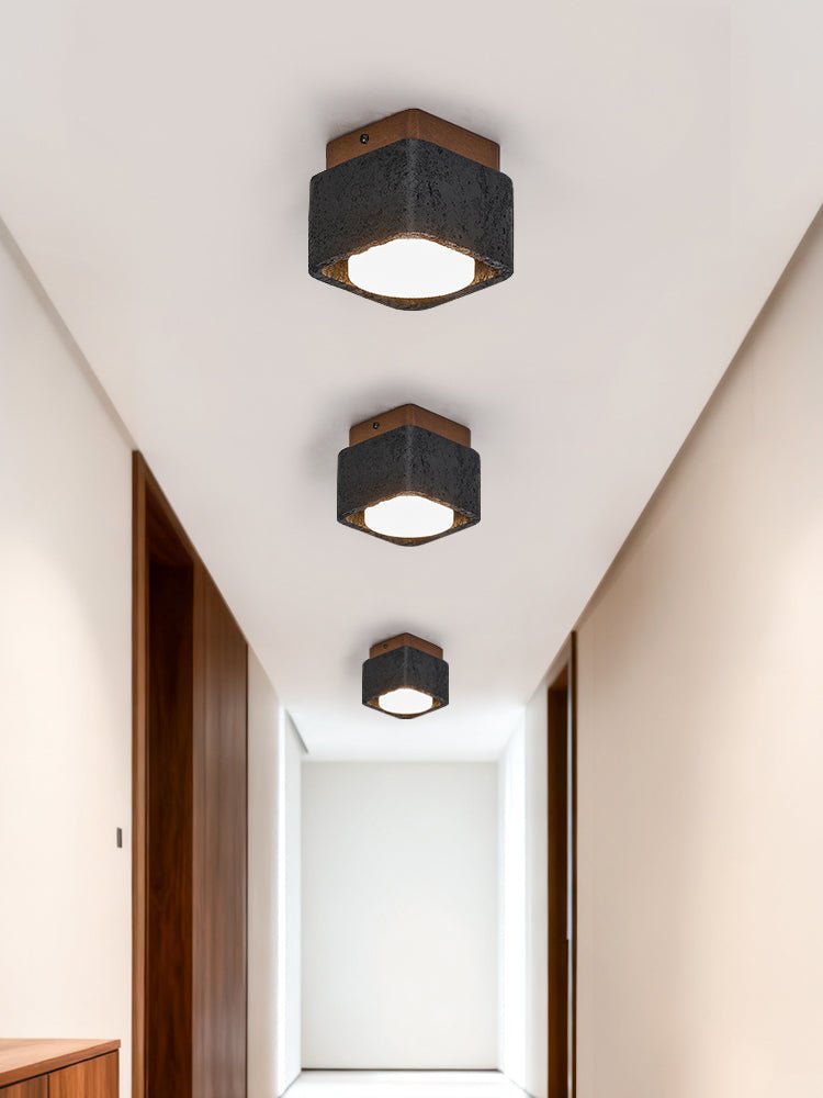 Multi Spot Square Ceiling Lamp - Vakkerlight