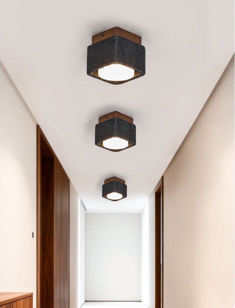Multi Spot Square Ceiling Lamp - Vakkerlight
