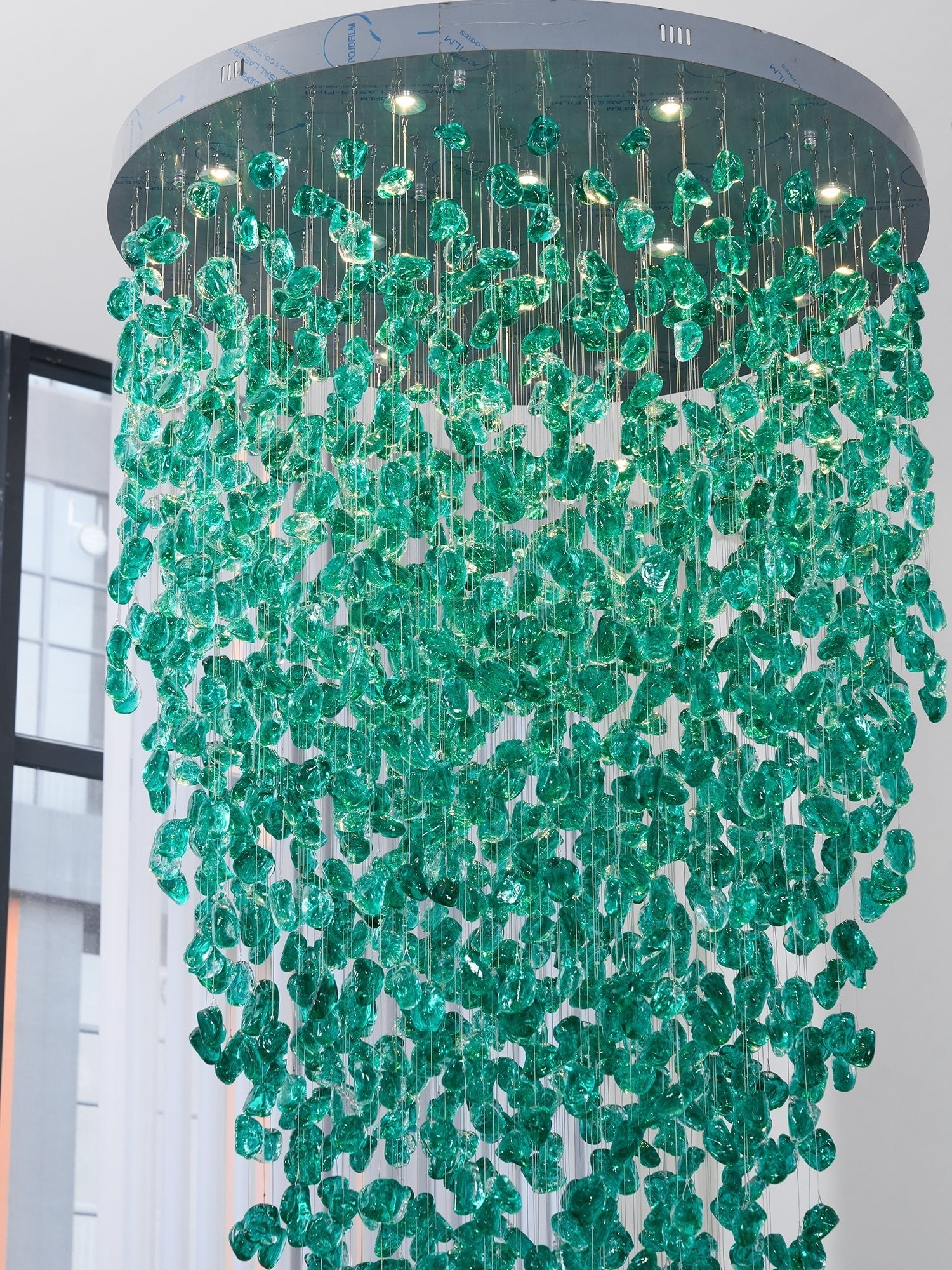 Veshaa Postmodern Luxury Stone Crystal Chandelier - Blowlighting