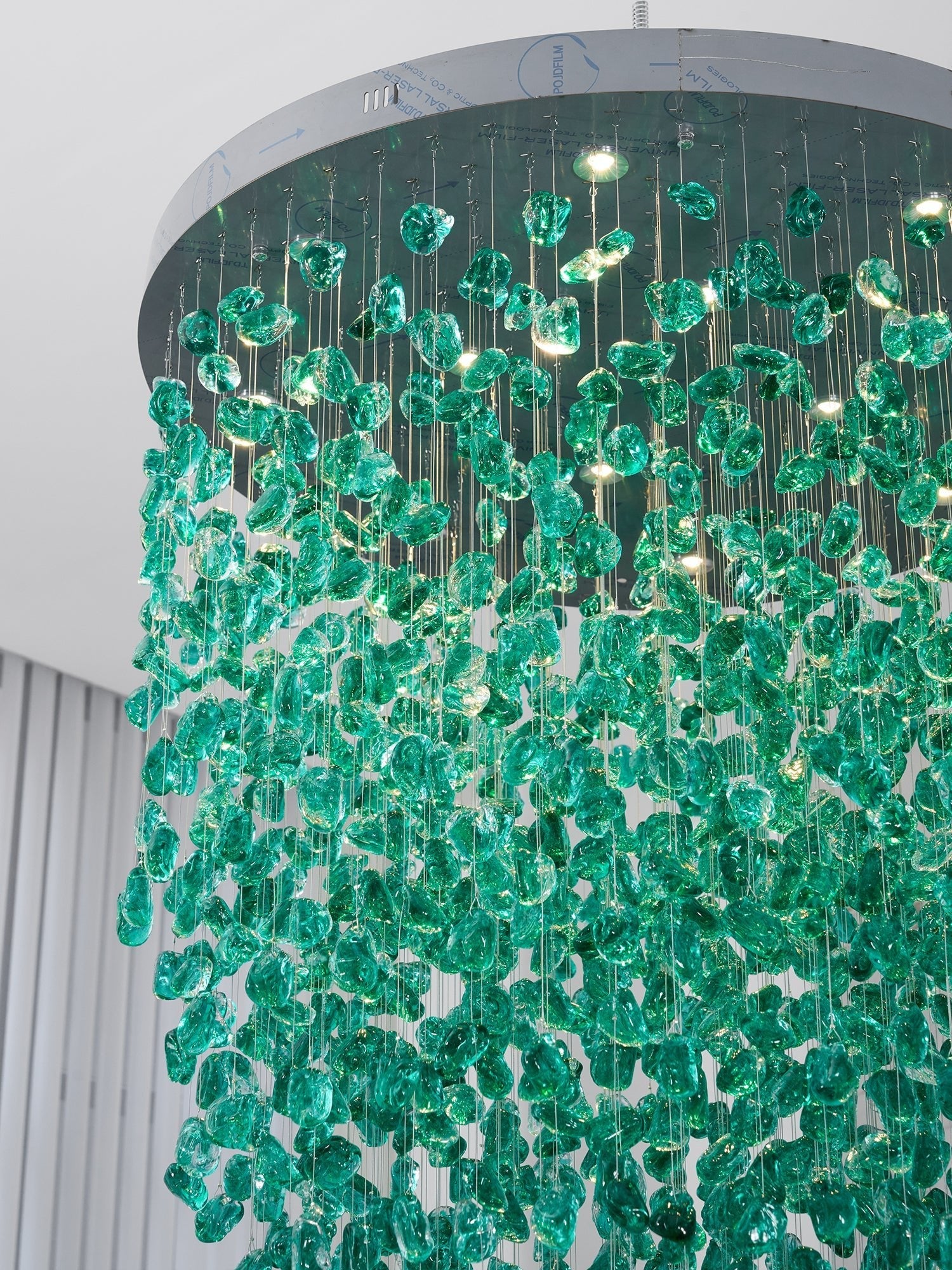 Veshaa Postmodern Luxury Stone Crystal Chandelier - Blowlighting