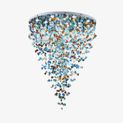 Veshaa Postmodern Luxury Stone Crystal Chandelier - Blowlighting