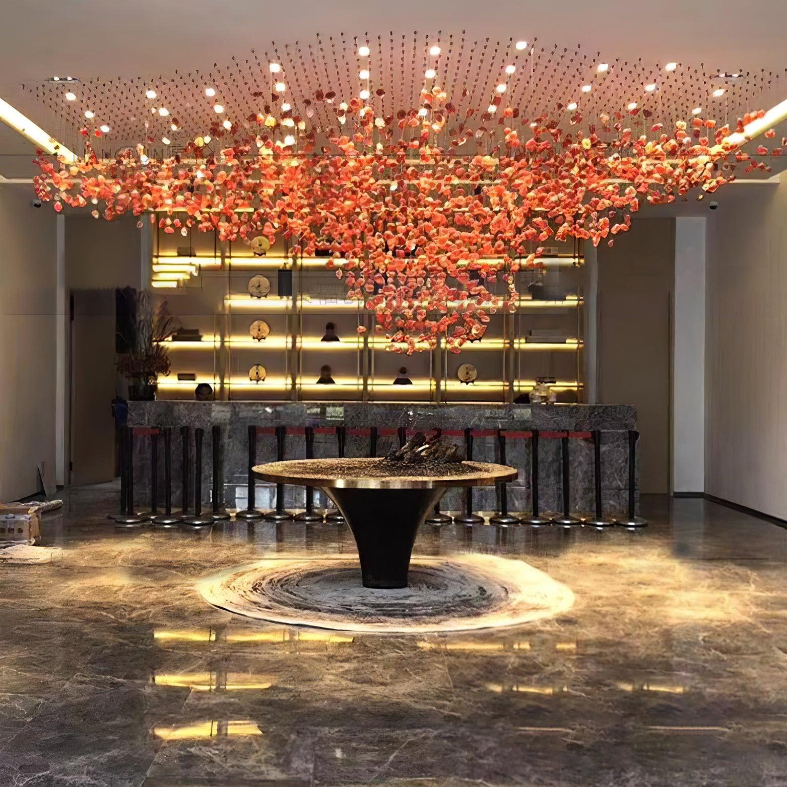 Veshaa Postmodern Luxury Stone Crystal Chandelier - Blowlighting