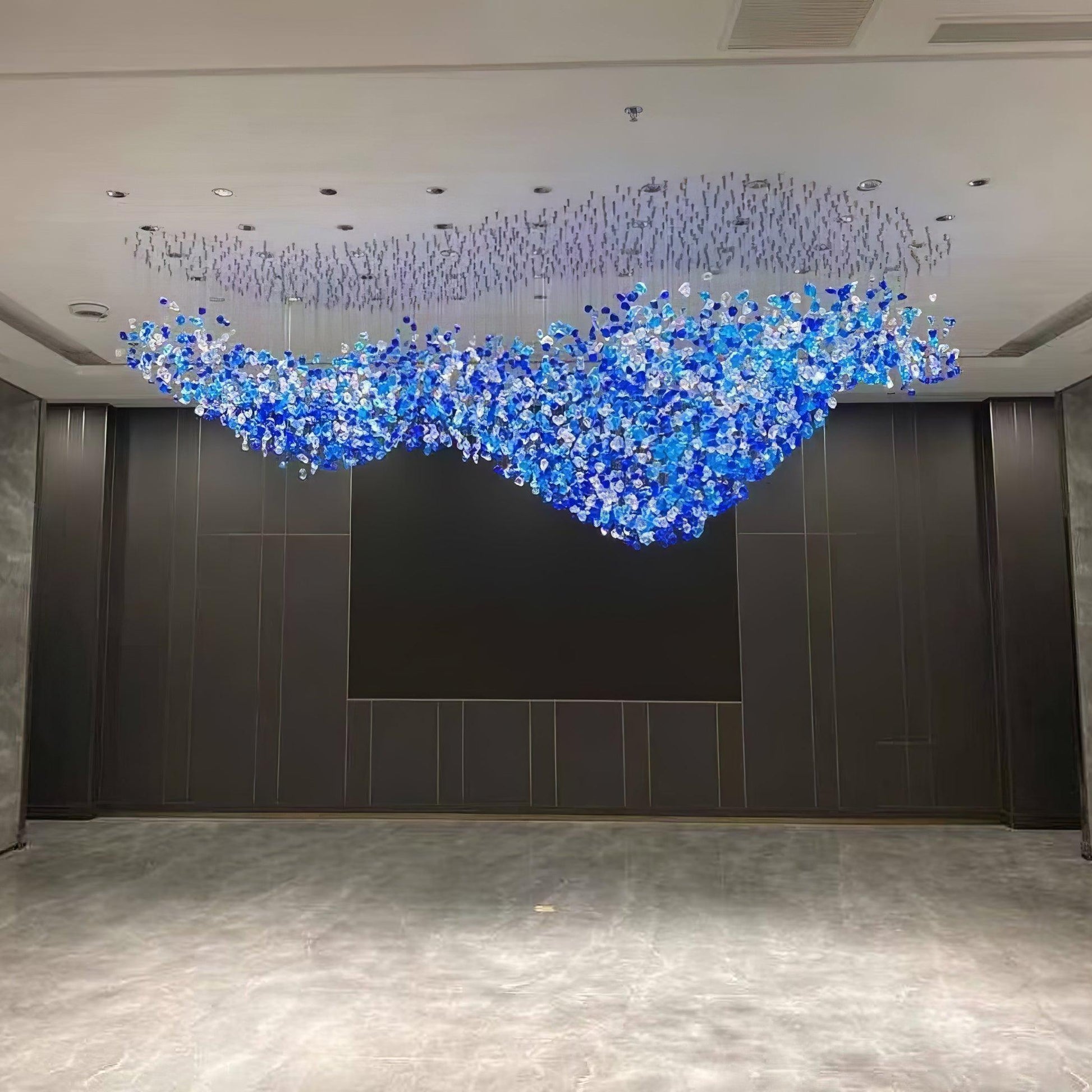 Veshaa Postmodern Luxury Stone Crystal Chandelier - Blowlighting
