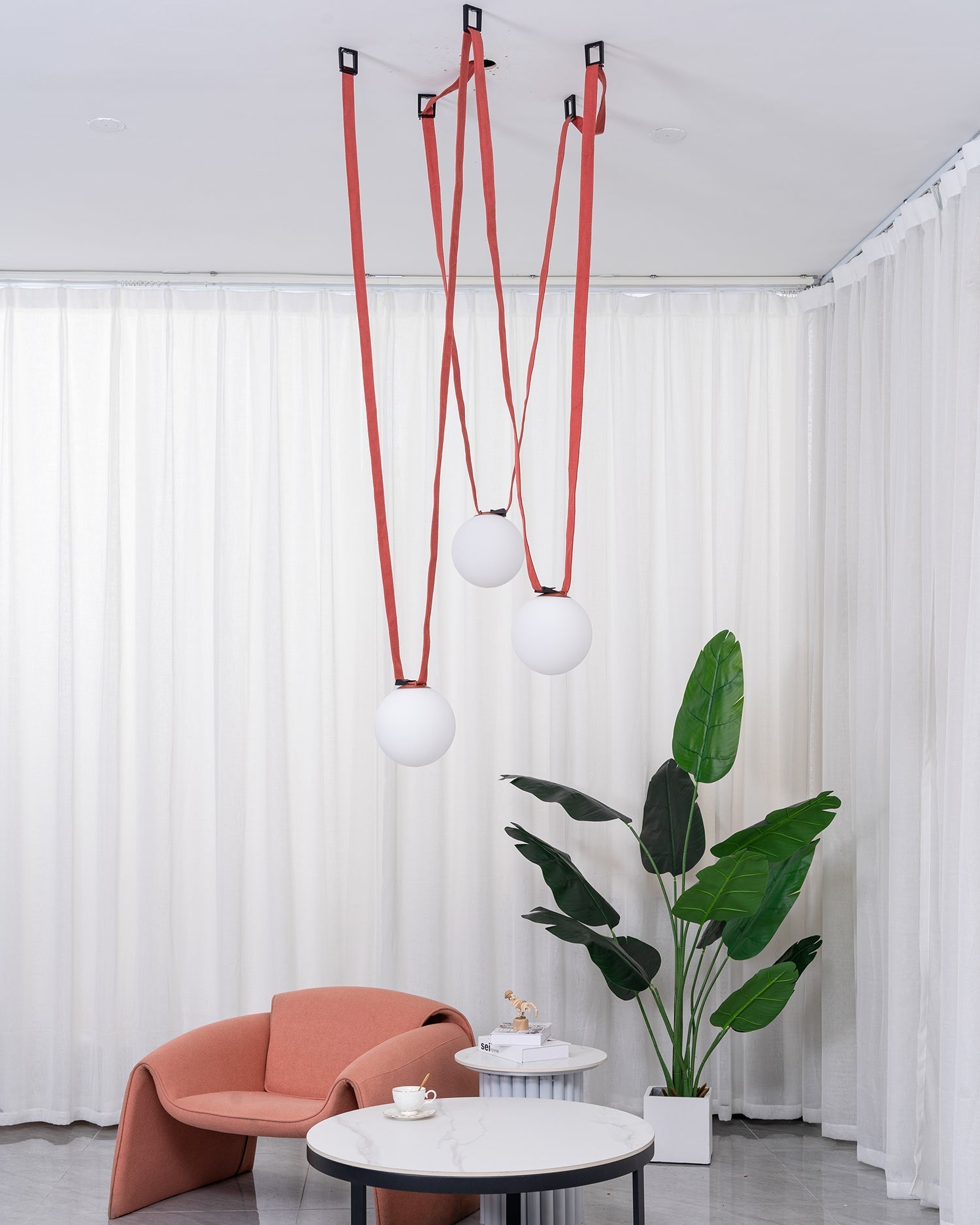 Multiple Belt Art Pendant Light - Blowlighting