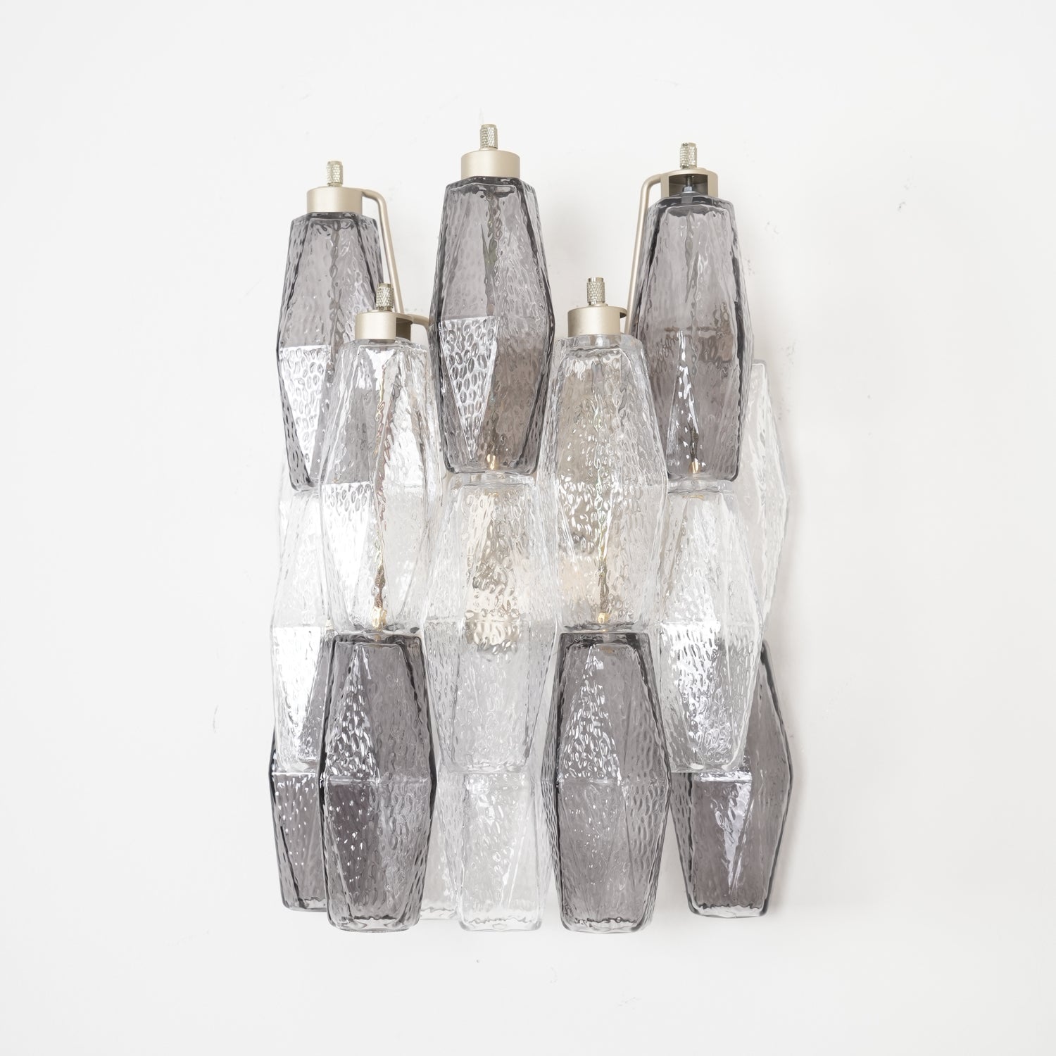 Aurora Wall Lamp Rhombus Glass Tiered Contemporary - Blowlighting