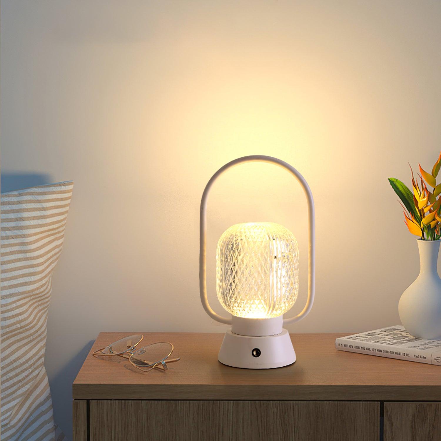Lattice Modern Acrylic Table Lamp - Blowlighting