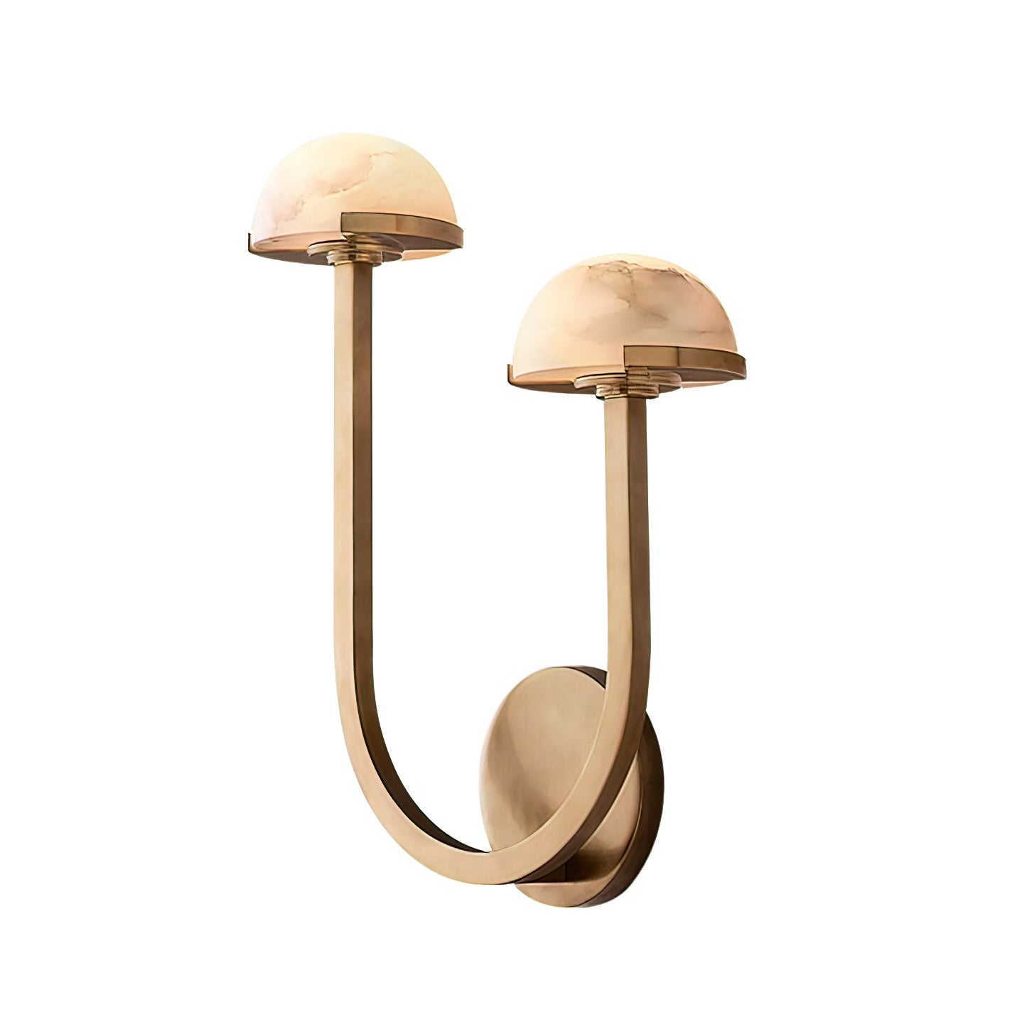 Vitalira Double Alabaster Wall Light - Blowlighting