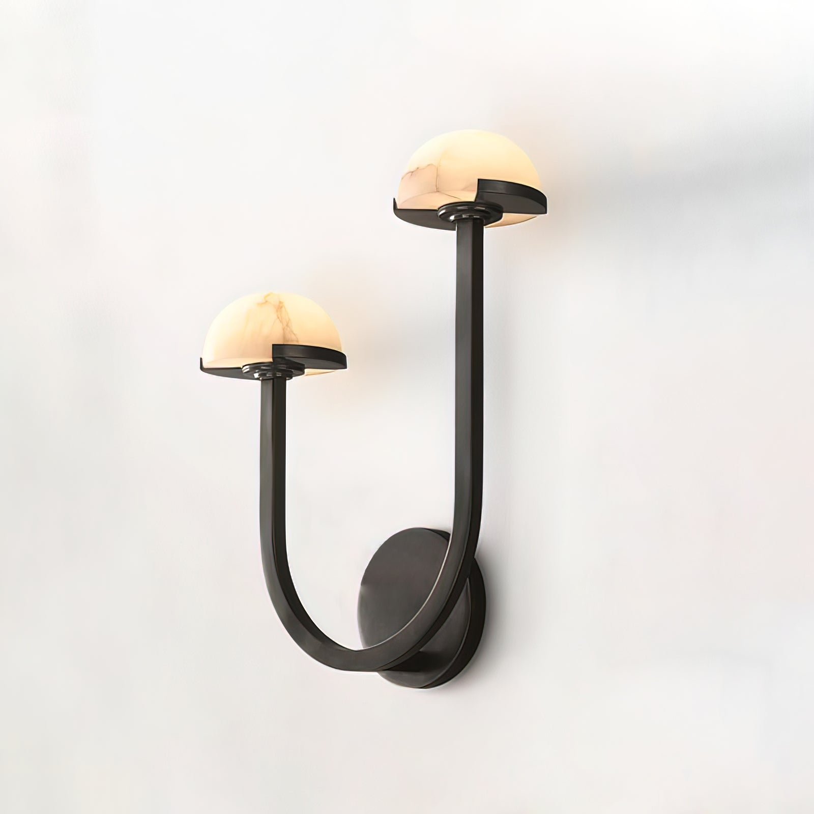 Vitalira Double Alabaster Wall Light - Blowlighting