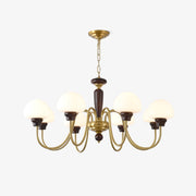 Mushroom Cap Chandelier - Blowlighting