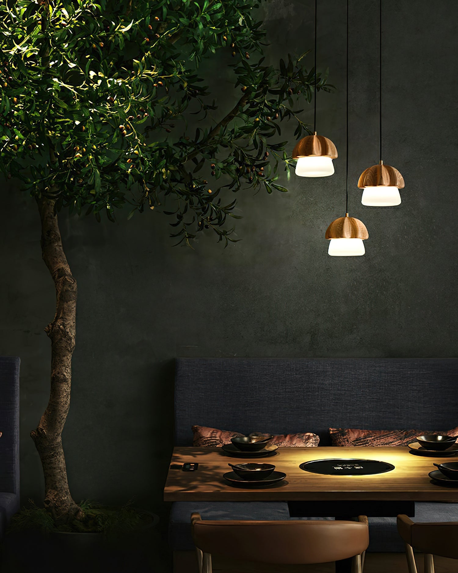 Mushroom Cluster Chandelier - Blowlighting