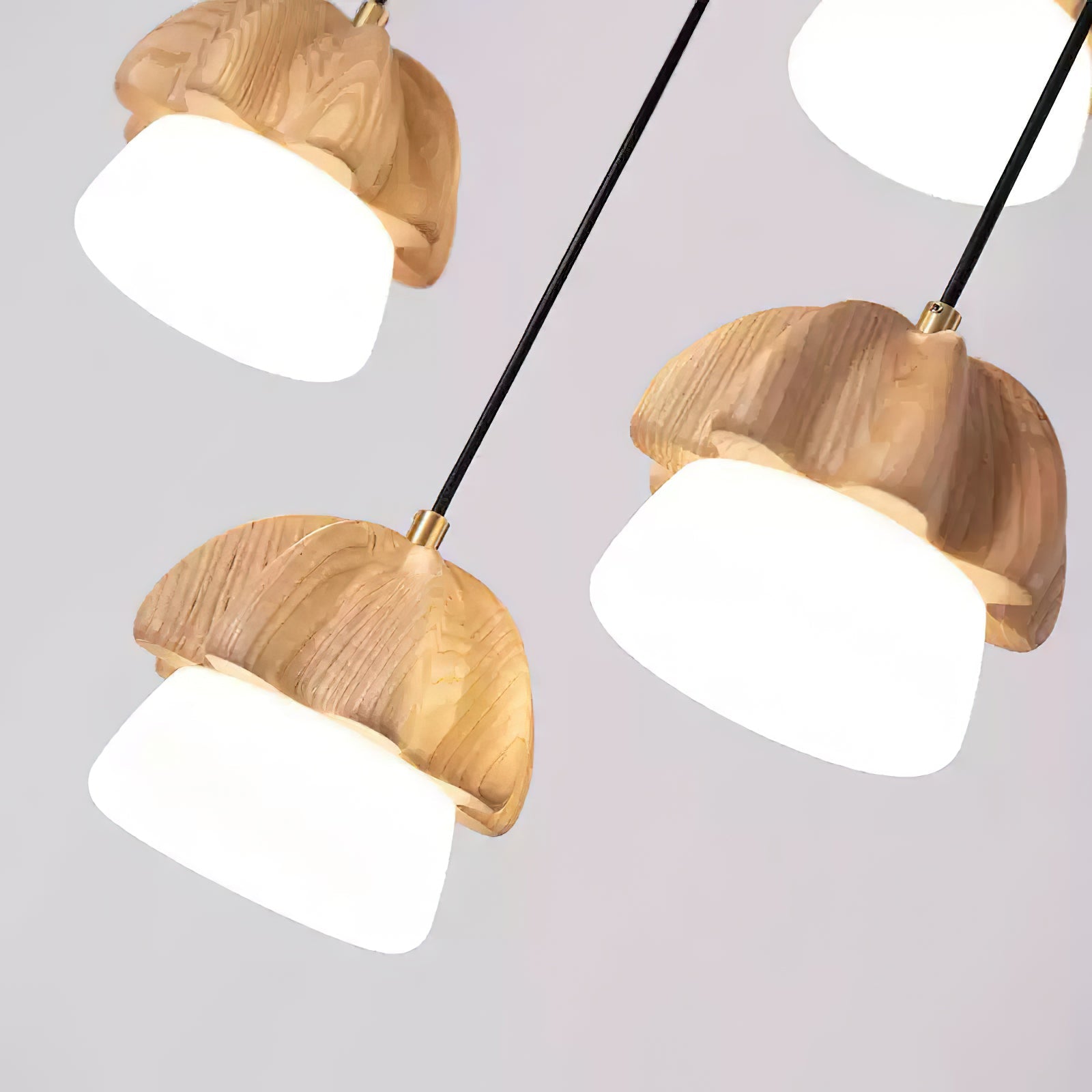 Mushroom Cluster Chandelier - Blowlighting