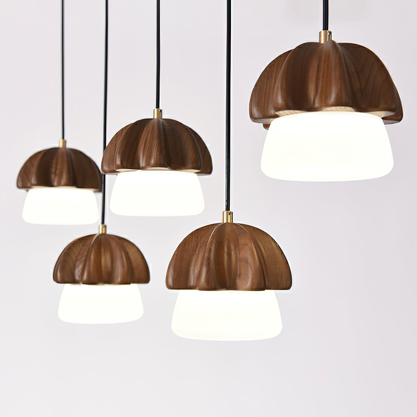 Mushroom Cluster Chandelier - Blowlighting