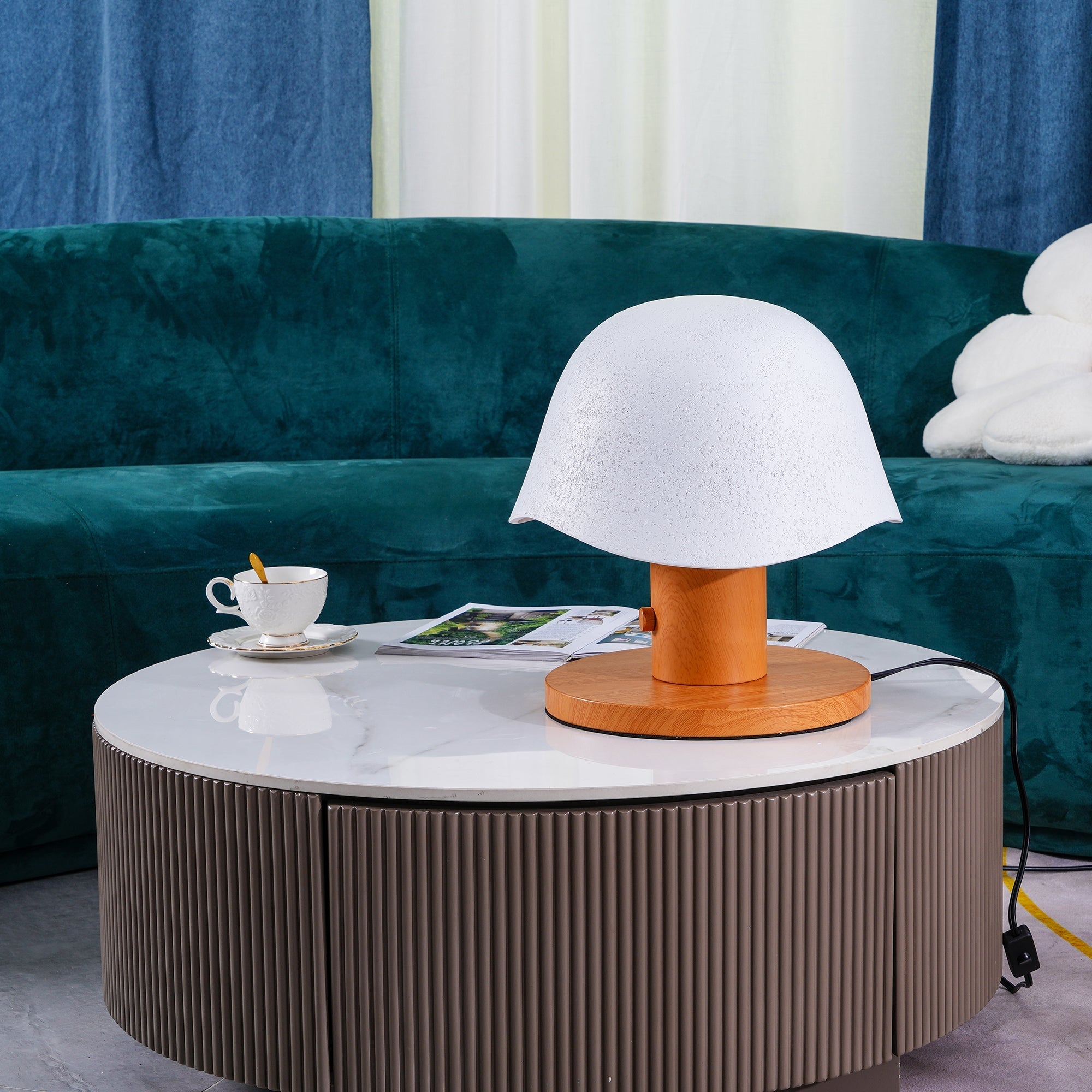 Mushroom Inspired Table Lamp - Blowlighting