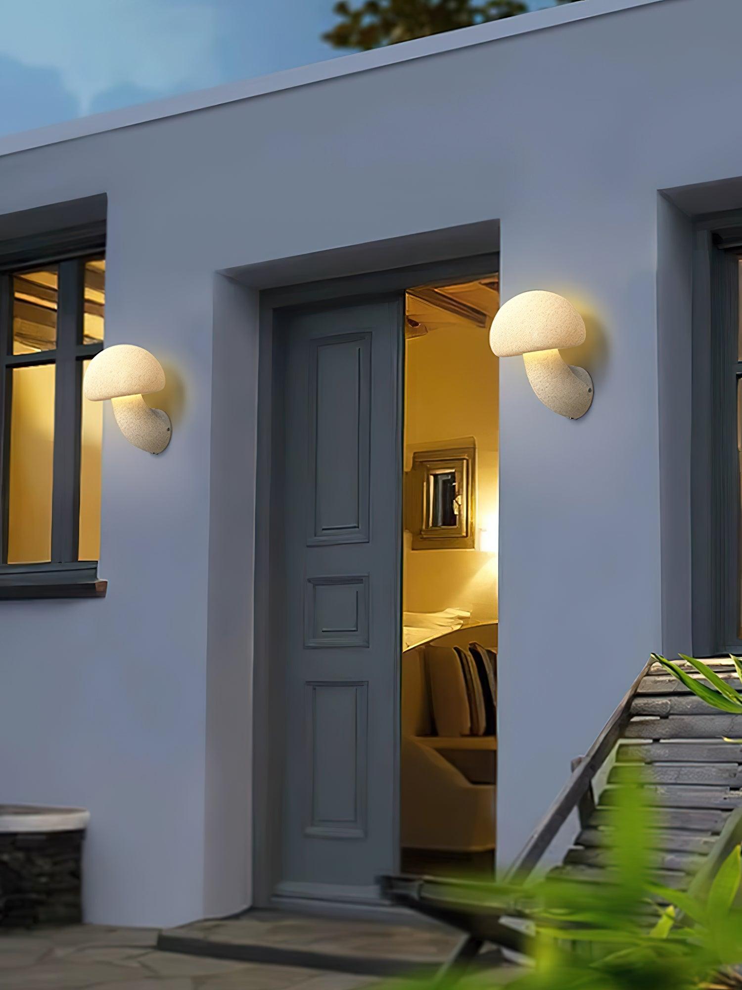 Mushroom Resin Plug-in Wall Lamp - Blowlighting