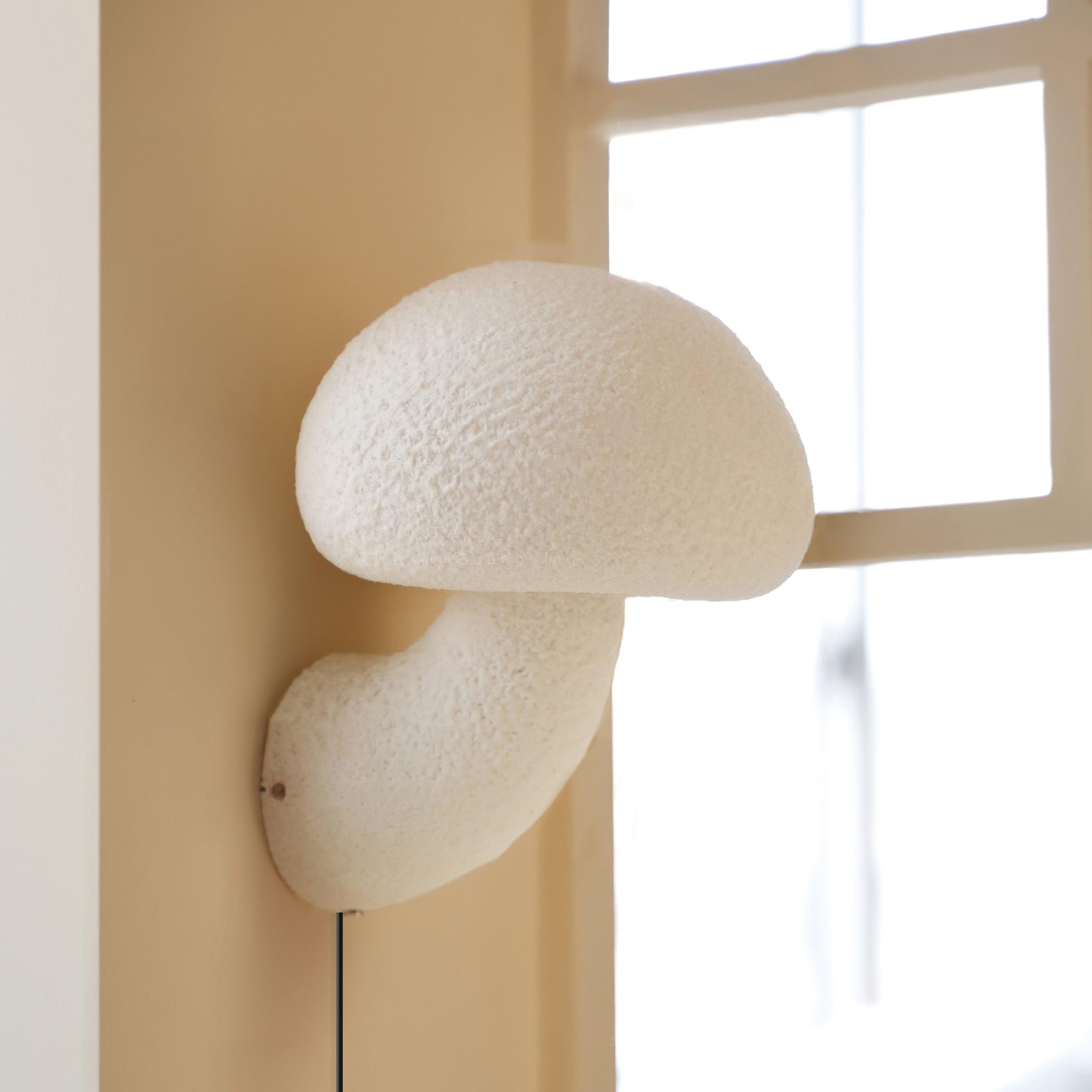 Mushroom Resin Plug-in Wall Lamp - Blowlighting