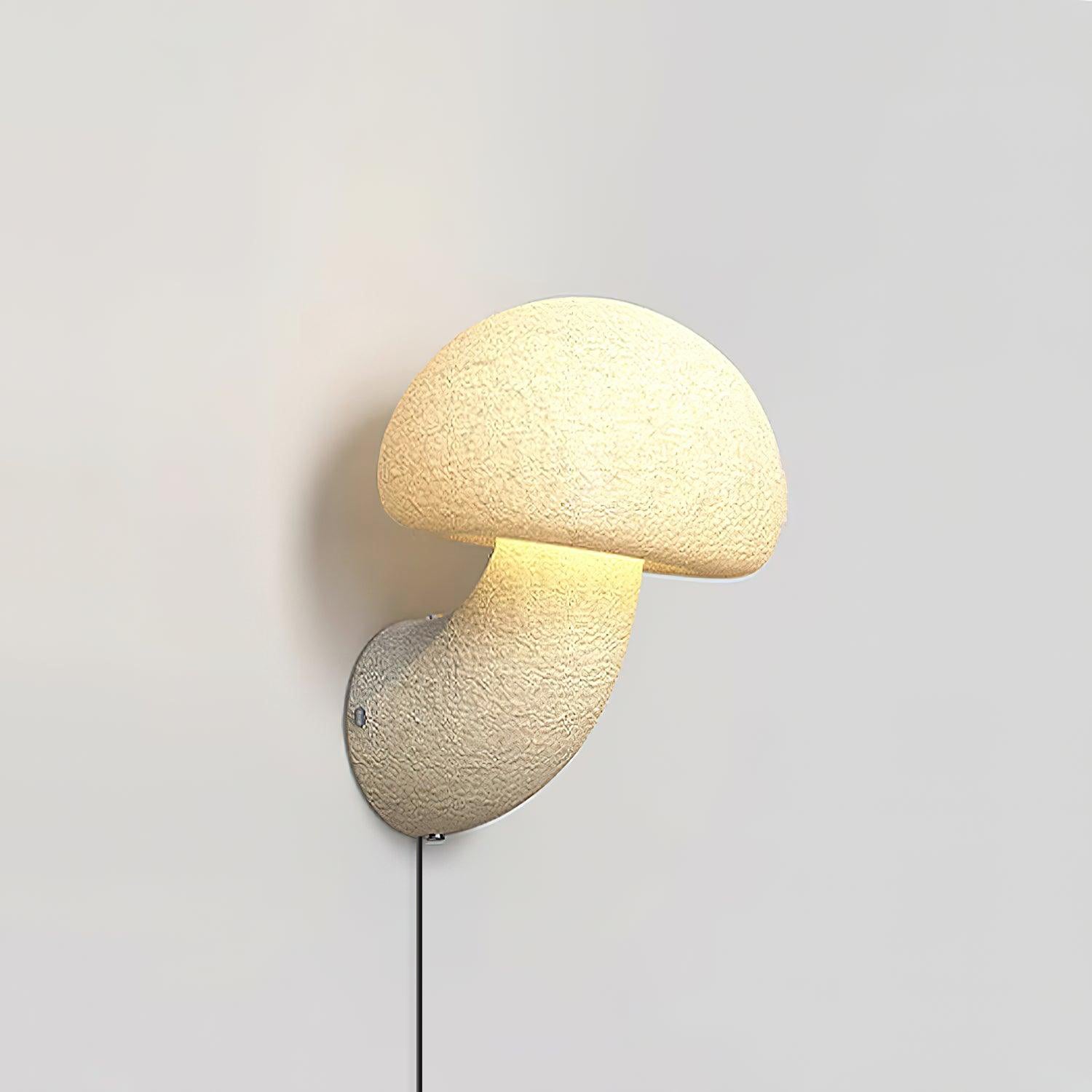 Mushroom Resin Plug-in Wall Lamp - Blowlighting