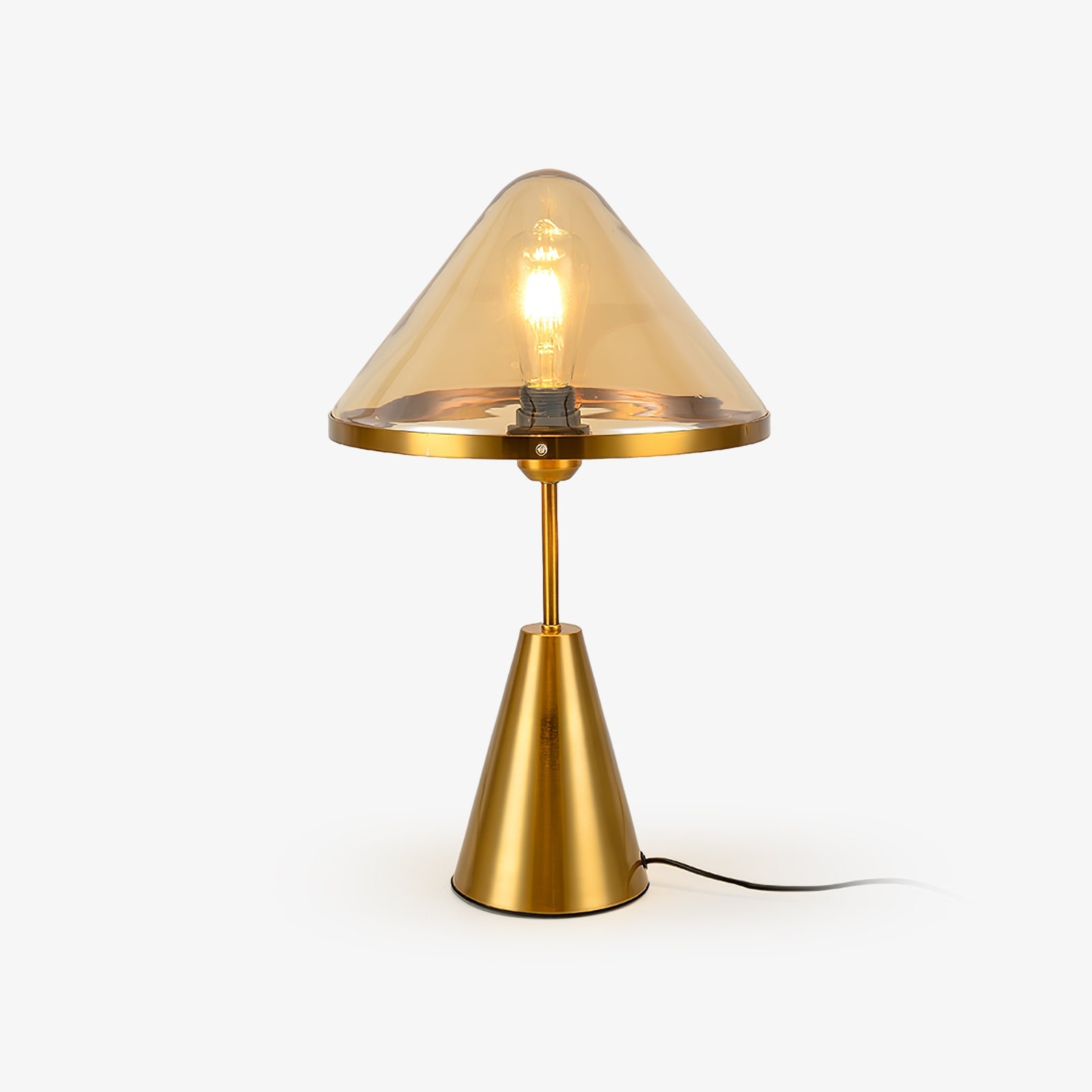 Mushroom Contemporary Metal Table Lamp - Blowlighting