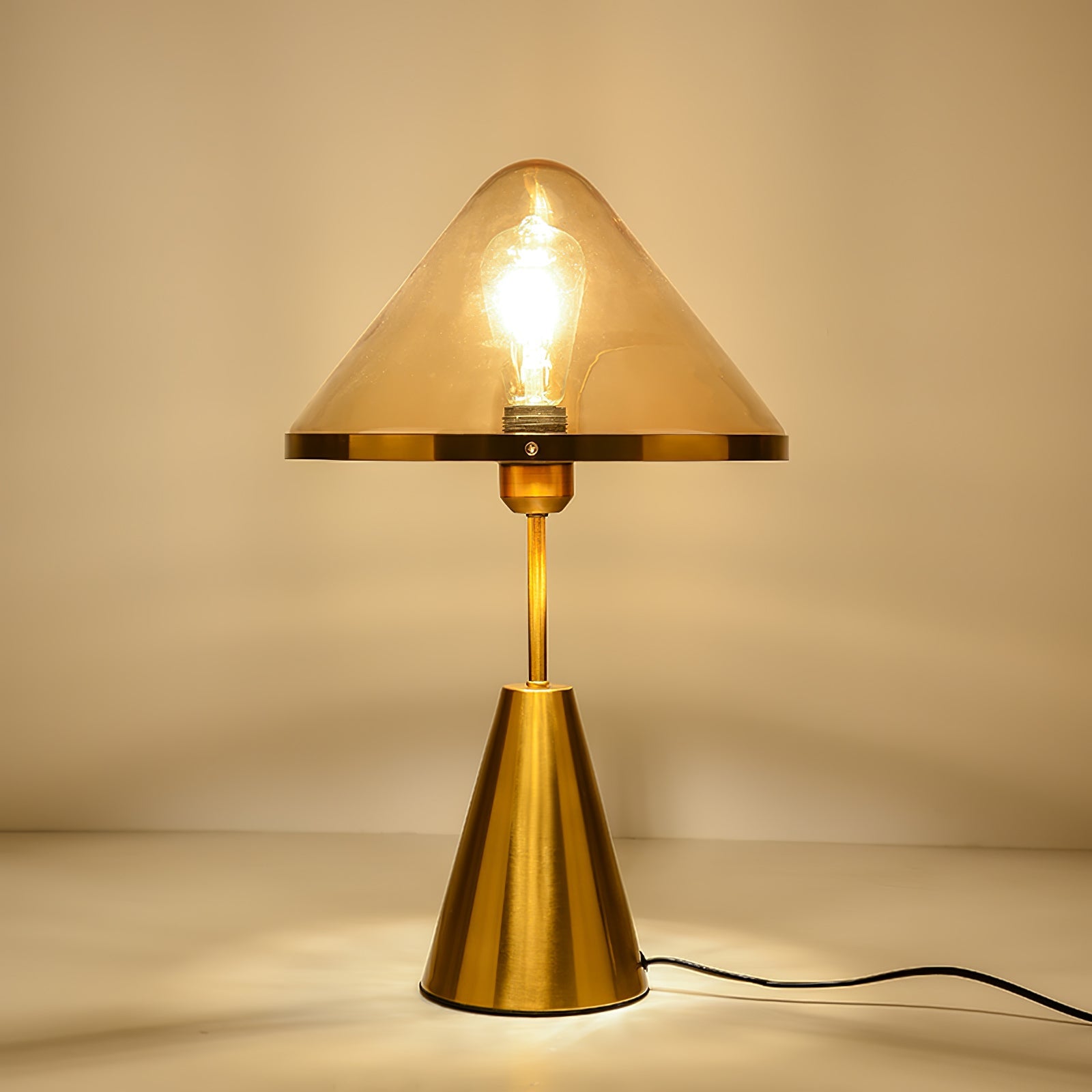 Mushroom Contemporary Metal Table Lamp - Blowlighting