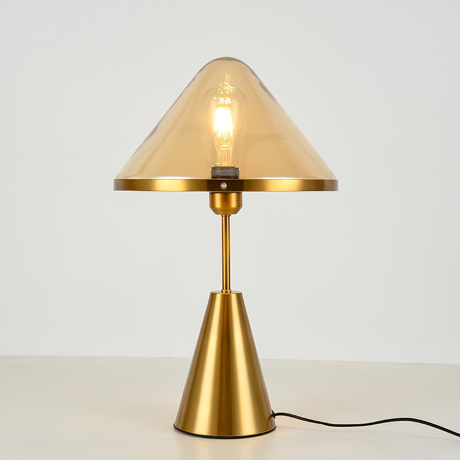 Mushroom Contemporary Metal Table Lamp - Blowlighting