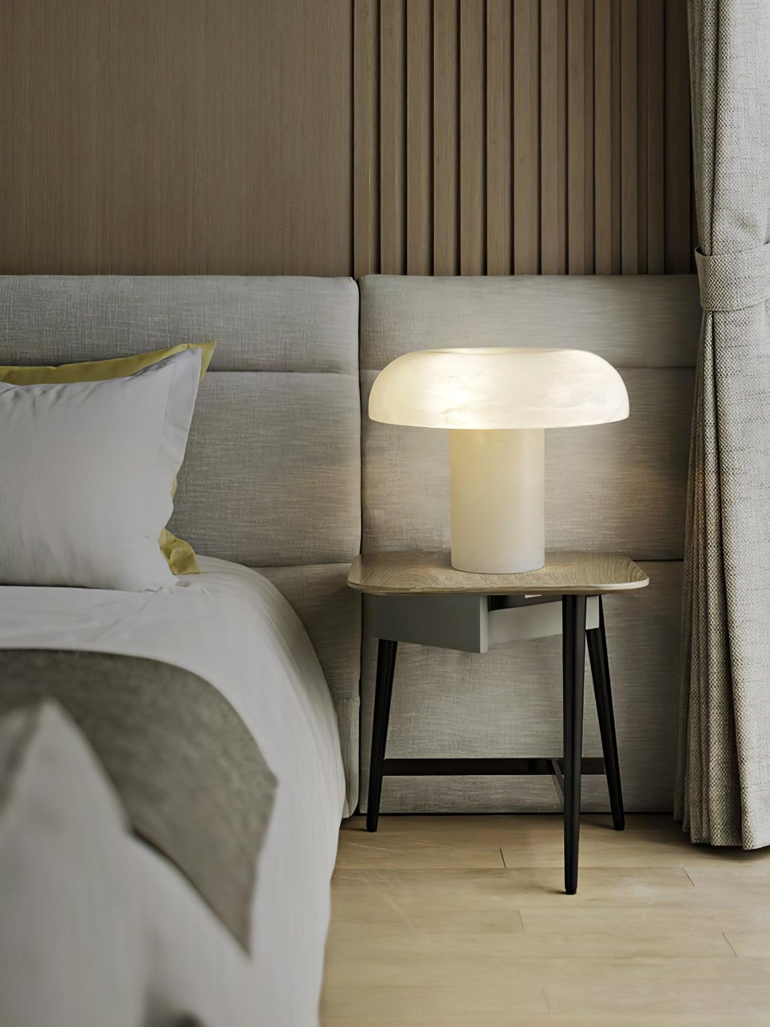 Ivvinos Tentacle Alabaster Table Lamp - Blowlighting
