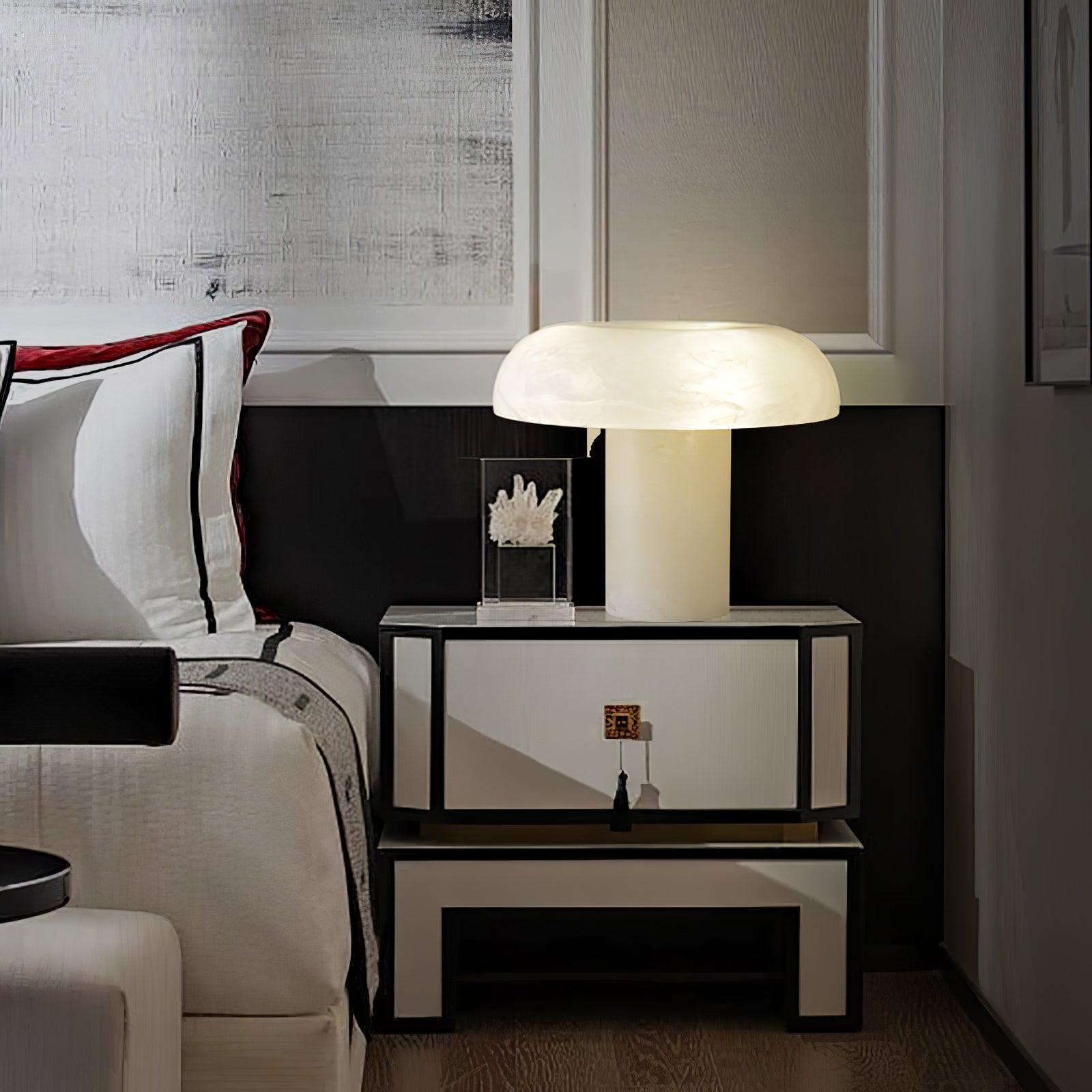 Ivvinos Tentacle Alabaster Table Lamp - Blowlighting