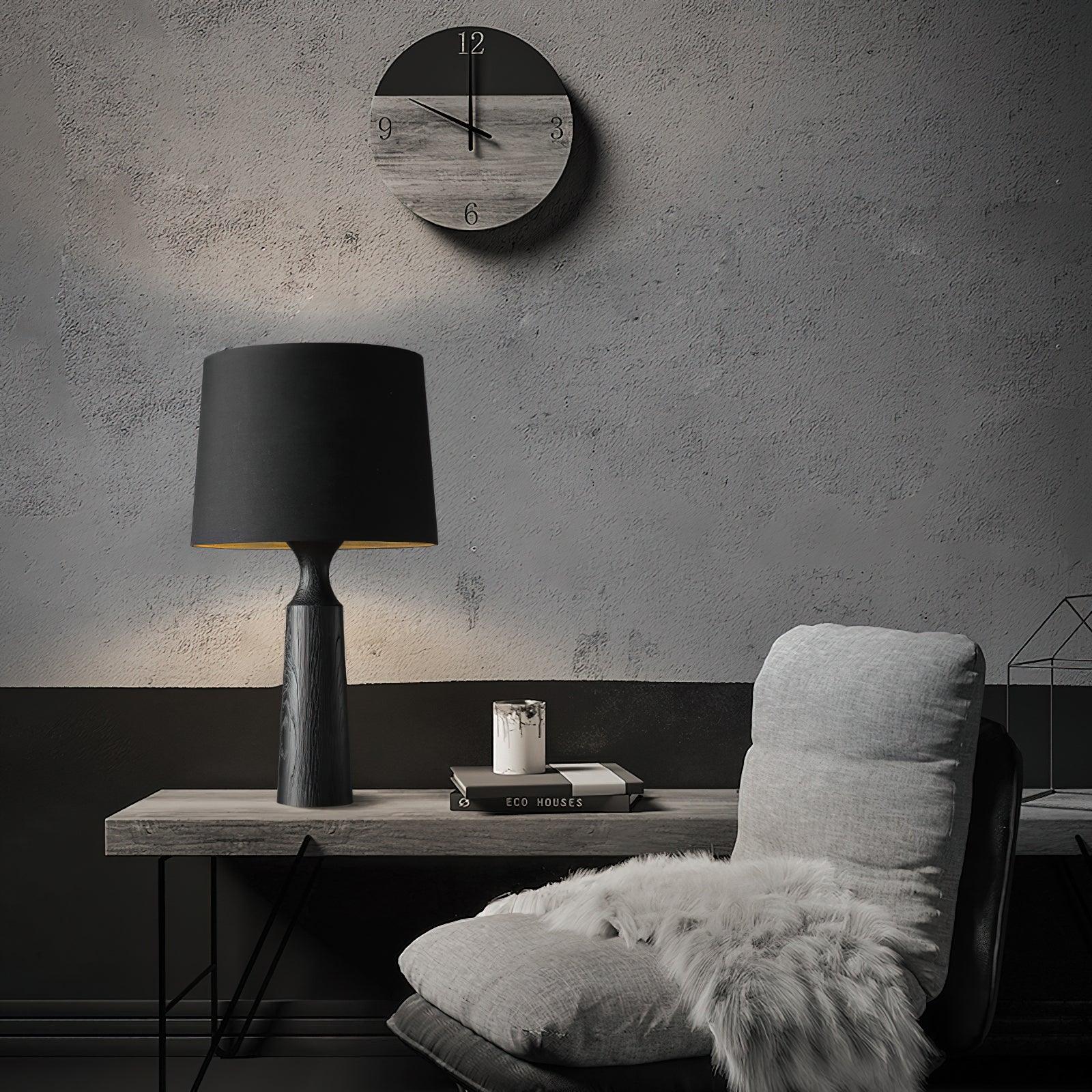 Harry Contemporary Wood Table Lamp - Blowlighting