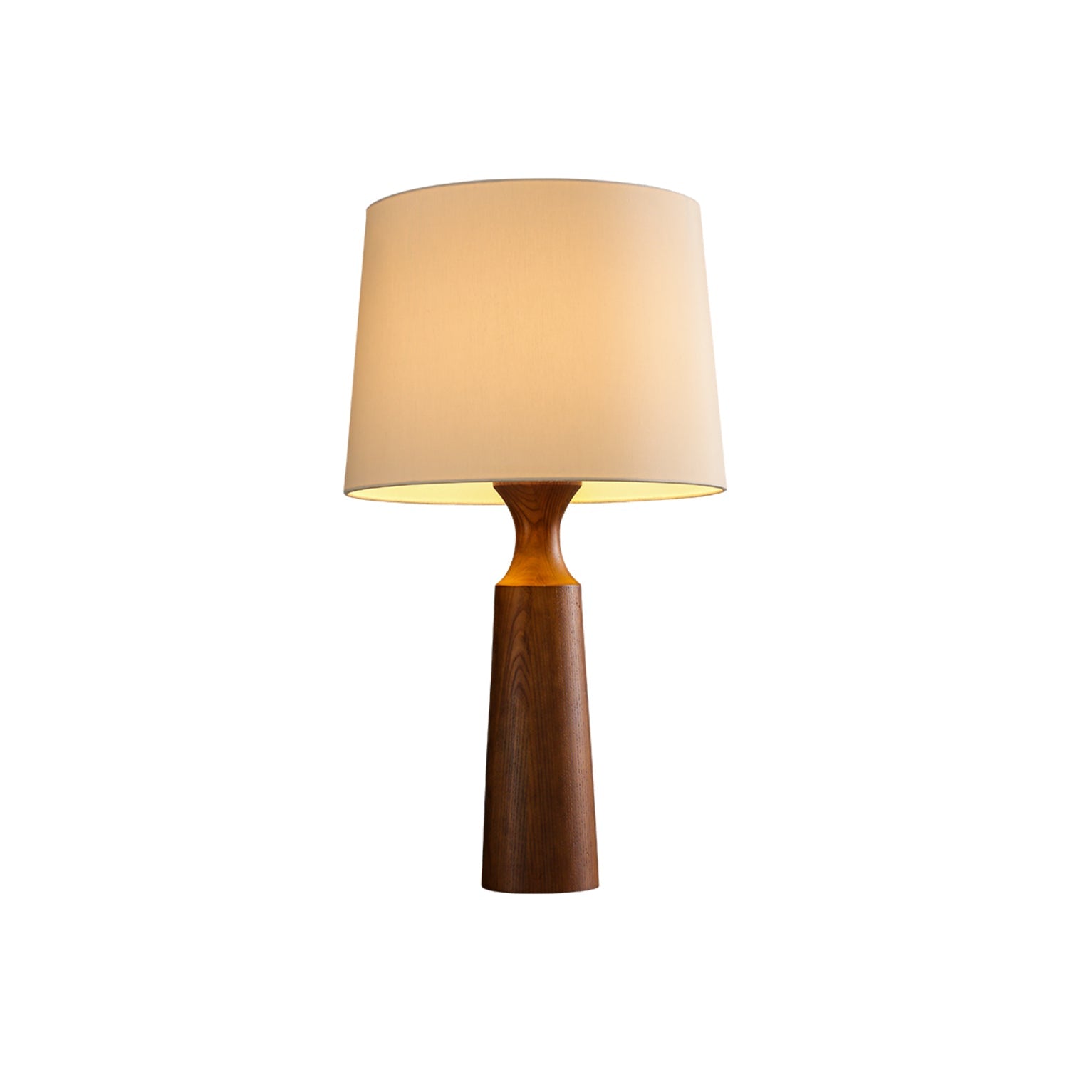 Harry Contemporary Wood Table Lamp - Blowlighting