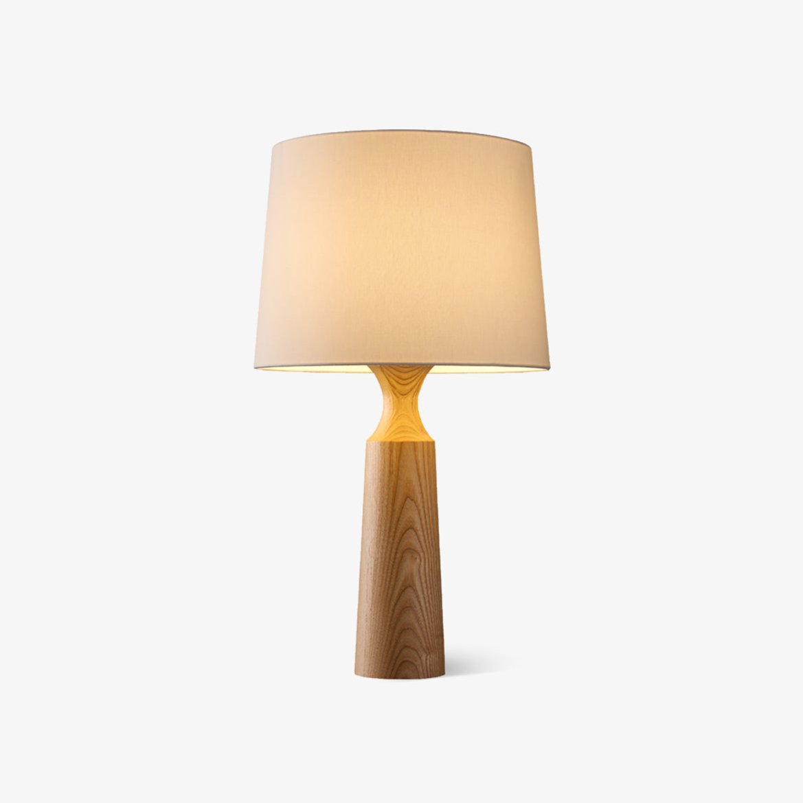 Harry Contemporary Wood Table Lamp - Blowlighting