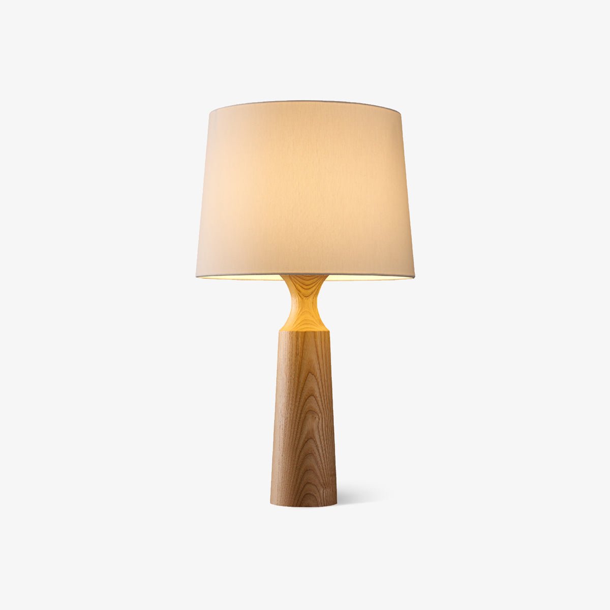 Harry Contemporary Wood Table Lamp - Blowlighting