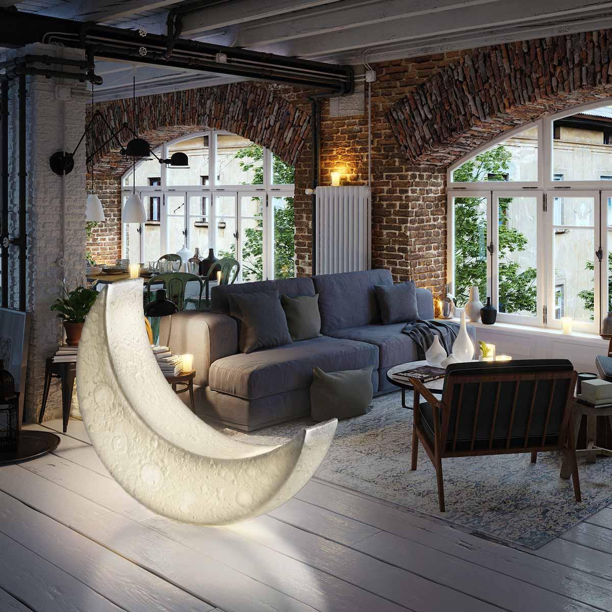My Moon Floor Lamp - Blowlighting