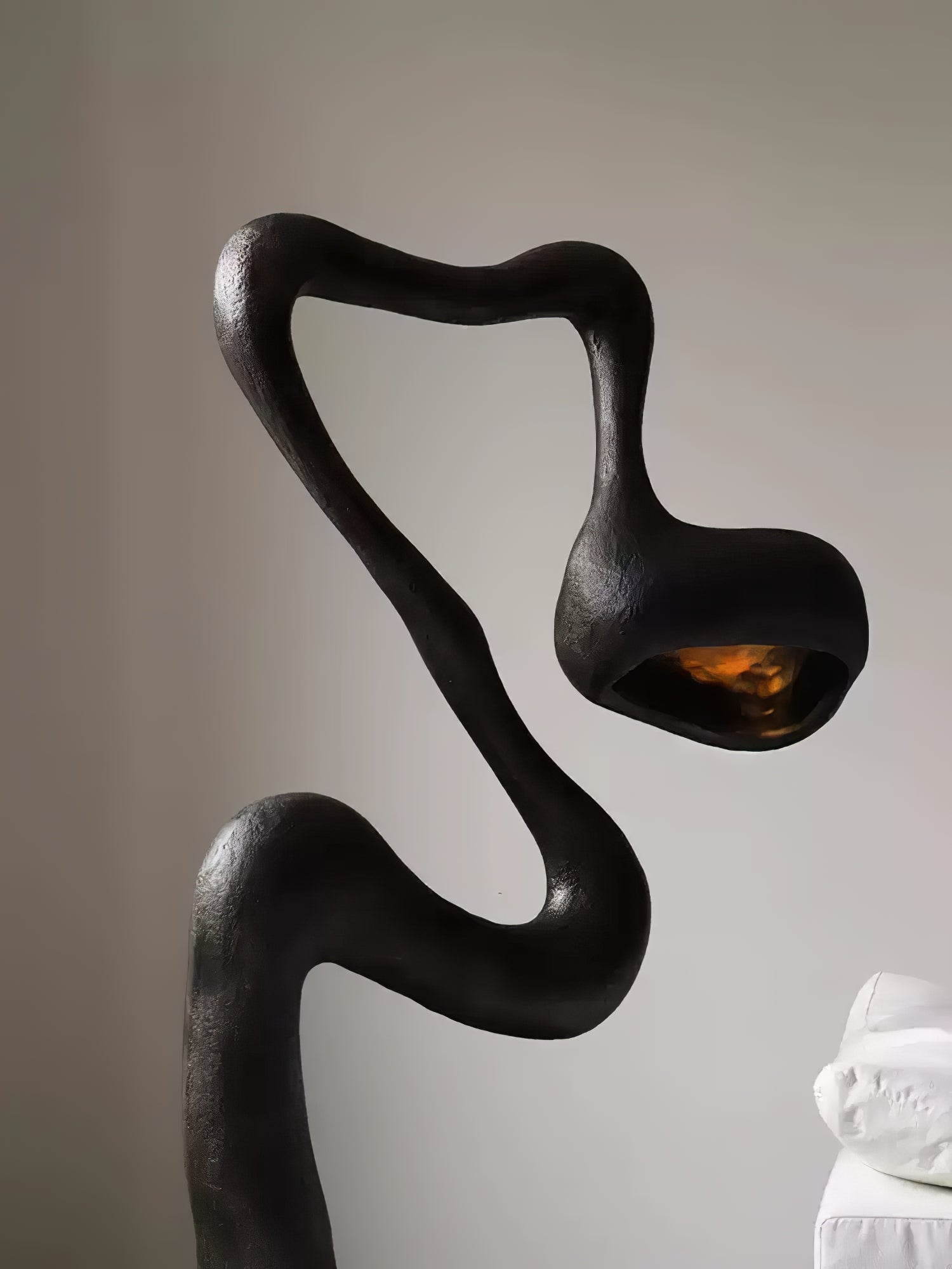 Olcarus Organic Ceramic Floor Lamp - Blowlighting