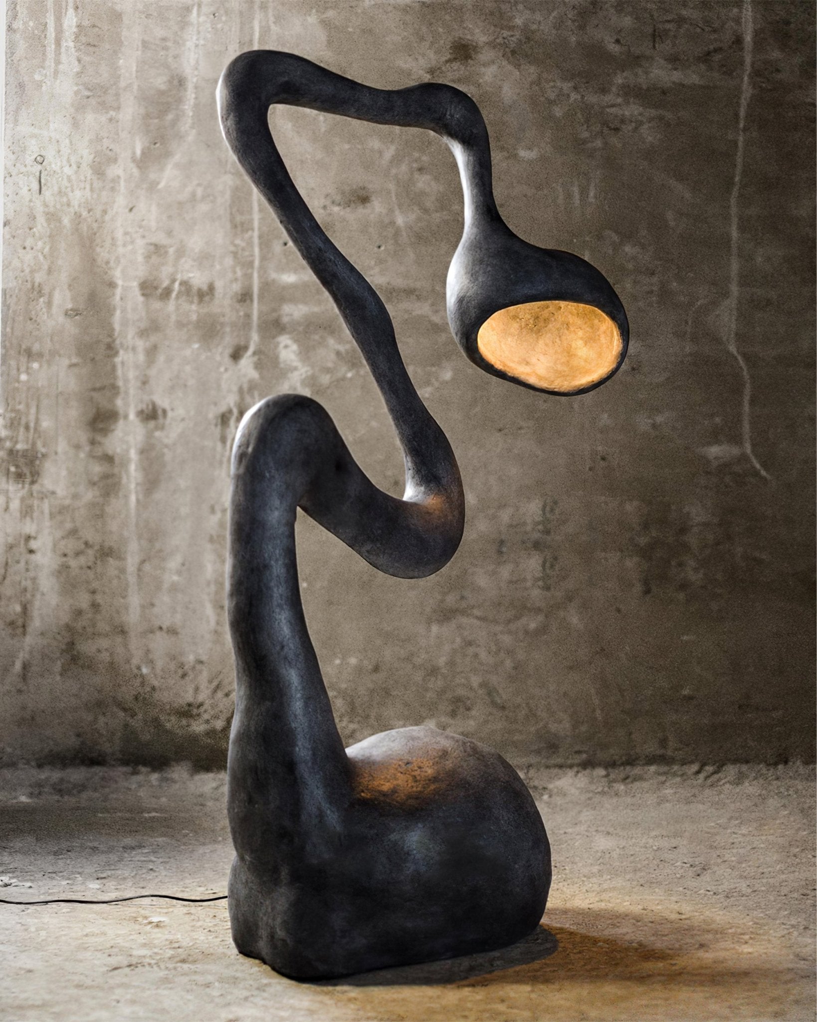 Olcarus Organic Ceramic Floor Lamp - Blowlighting