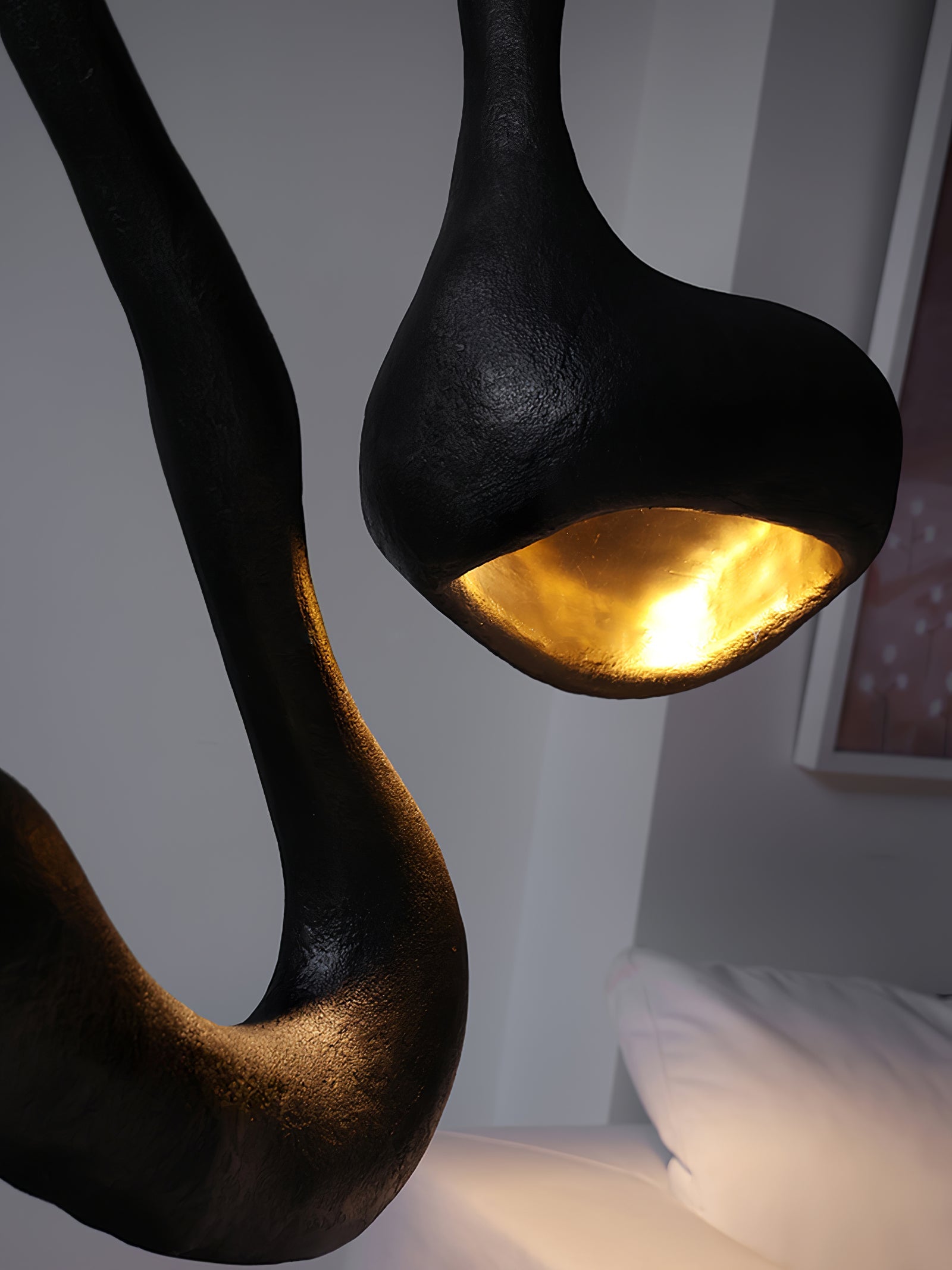 Olcarus Organic Ceramic Floor Lamp - Blowlighting