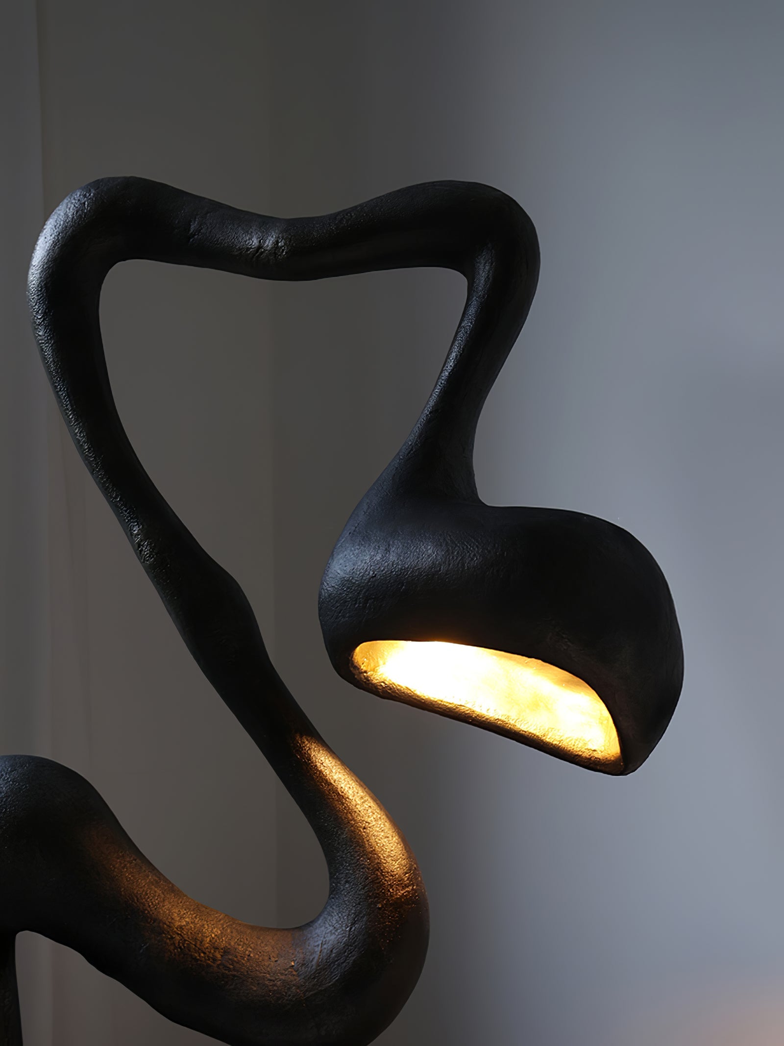 Olcarus Organic Ceramic Floor Lamp - Blowlighting