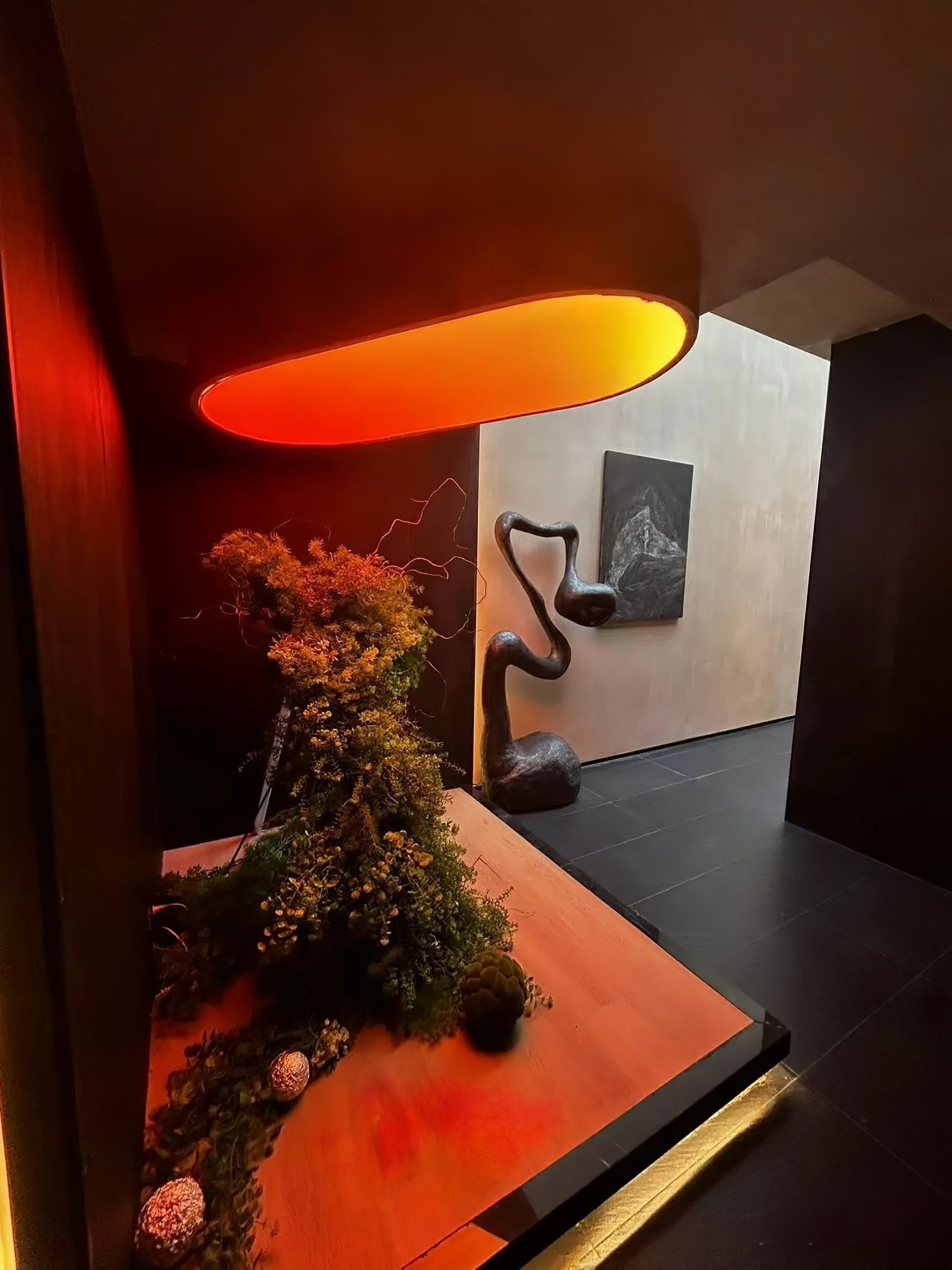Olcarus Organic Ceramic Floor Lamp - Blowlighting