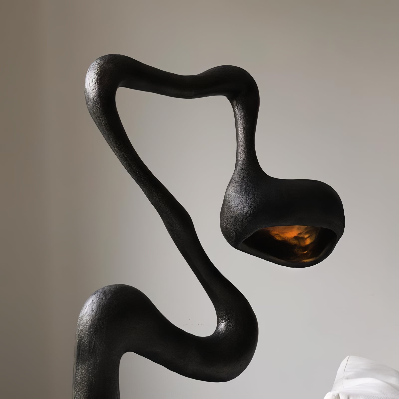 Olcarus Organic Ceramic Floor Lamp - Blowlighting