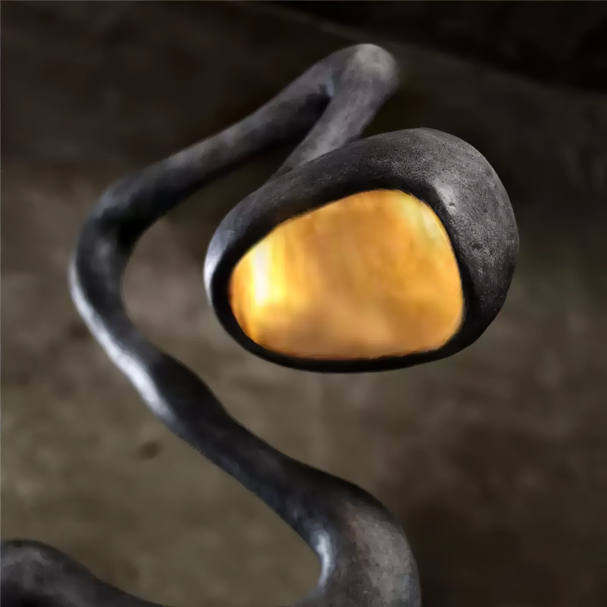 Olcarus Organic Ceramic Floor Lamp - Blowlighting