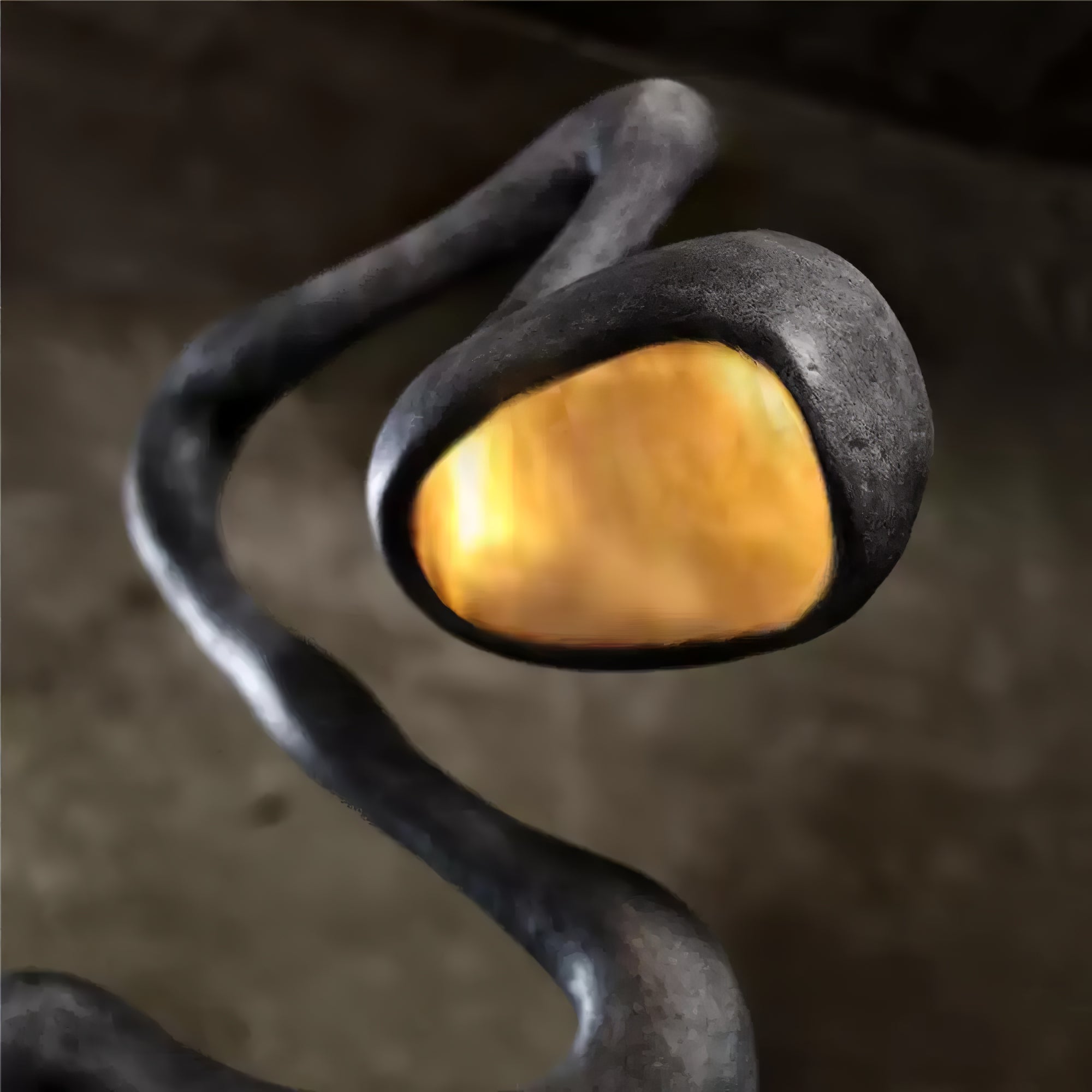 Olcarus Organic Ceramic Floor Lamp - Blowlighting