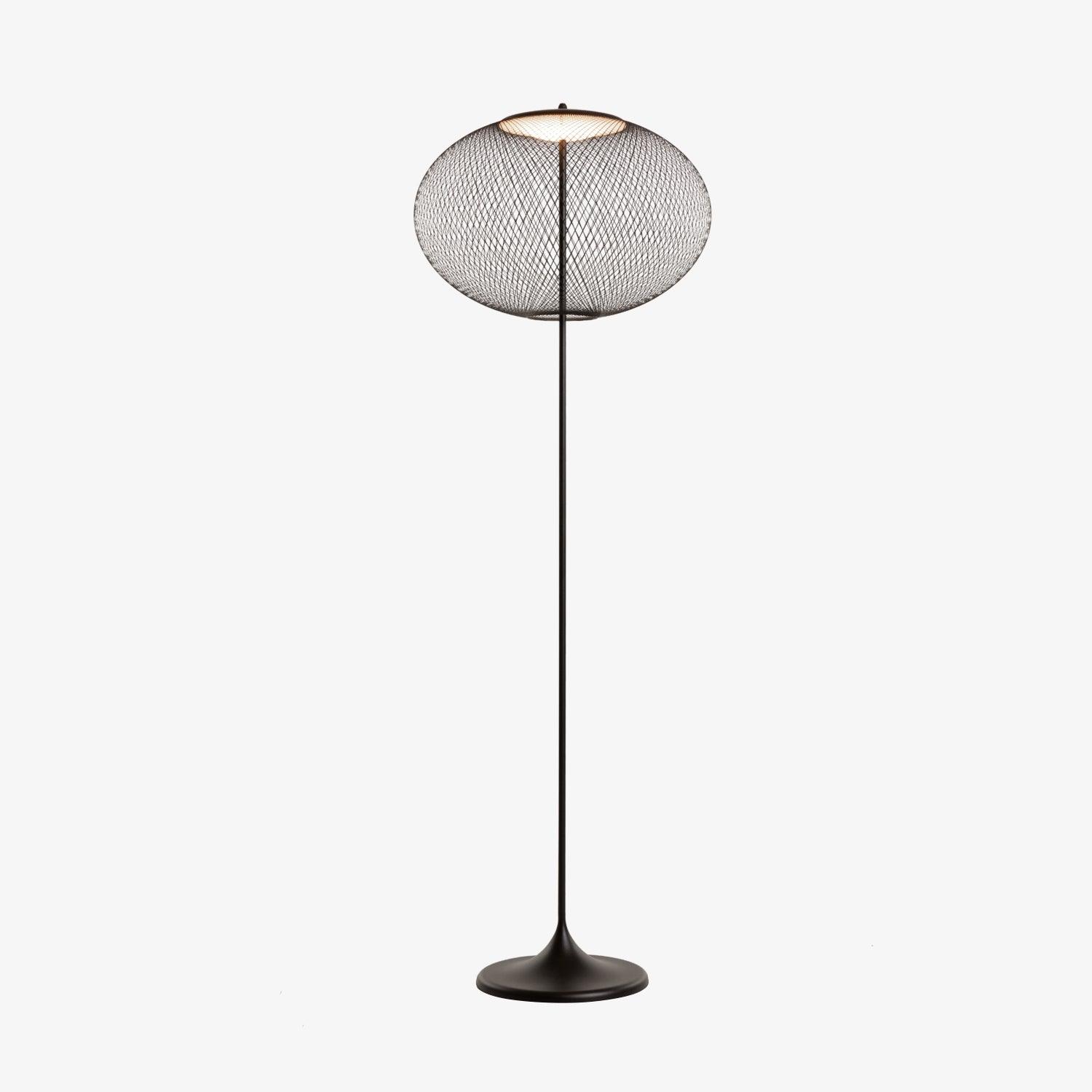 Metallic Meshwork Floor Lamp - Blowlighting