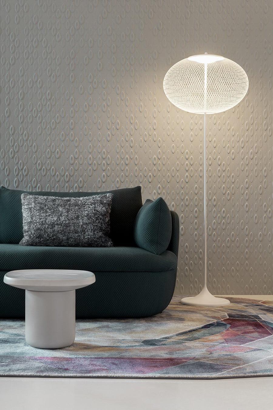Metallic Meshwork Floor Lamp - Blowlighting